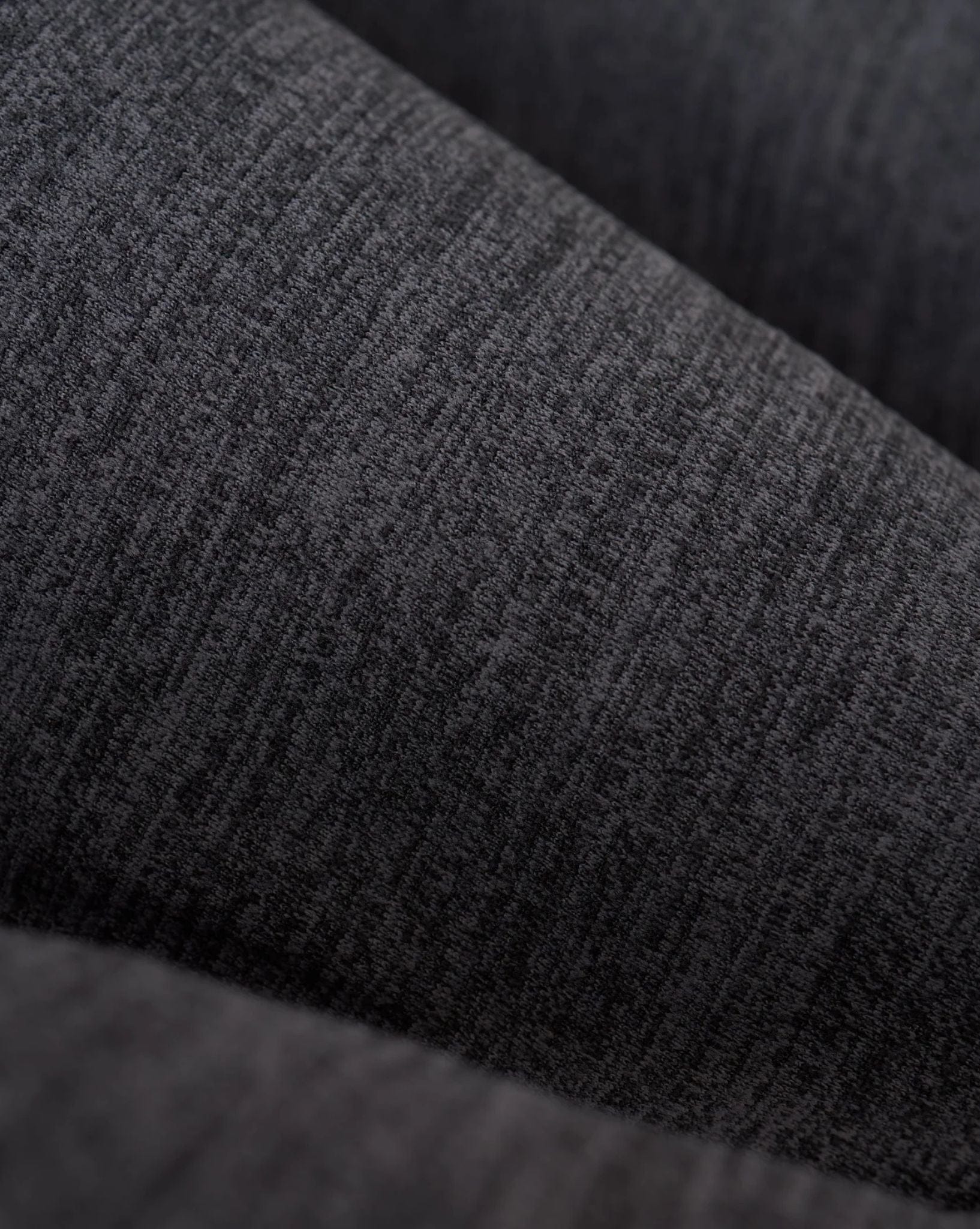 Florence Mens Airtex Long Sleeve Shirt - Heather Charcoal