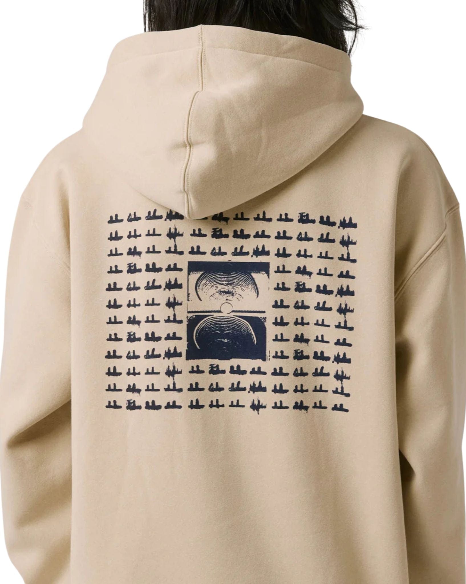 Former Mens Labyrinth Hood - Bone