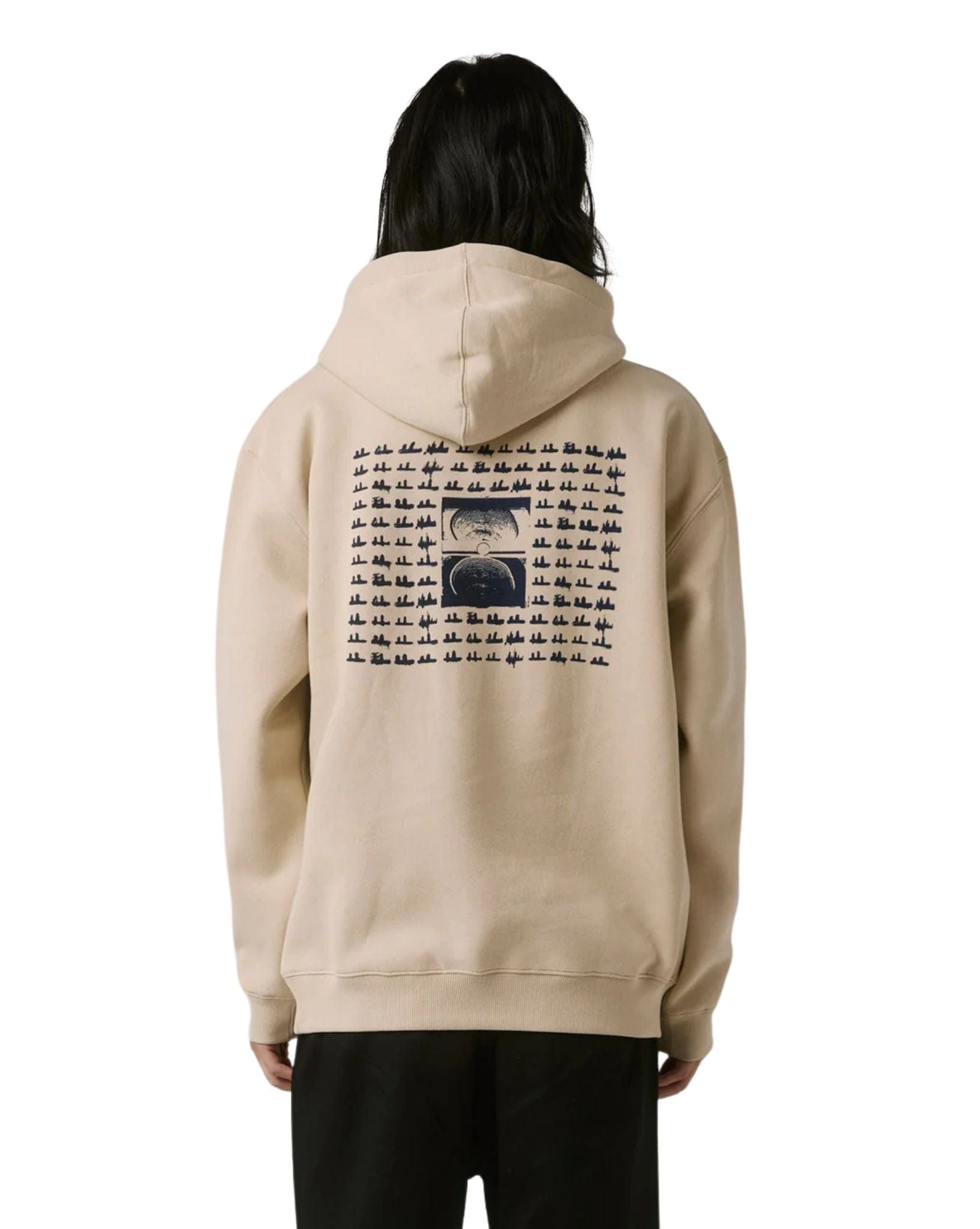 Former Mens Labyrinth Hood - Bone
