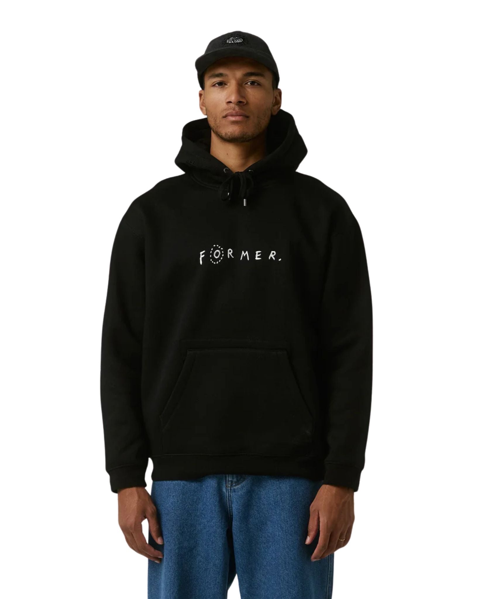 Former Mens Skittish Hood - Black