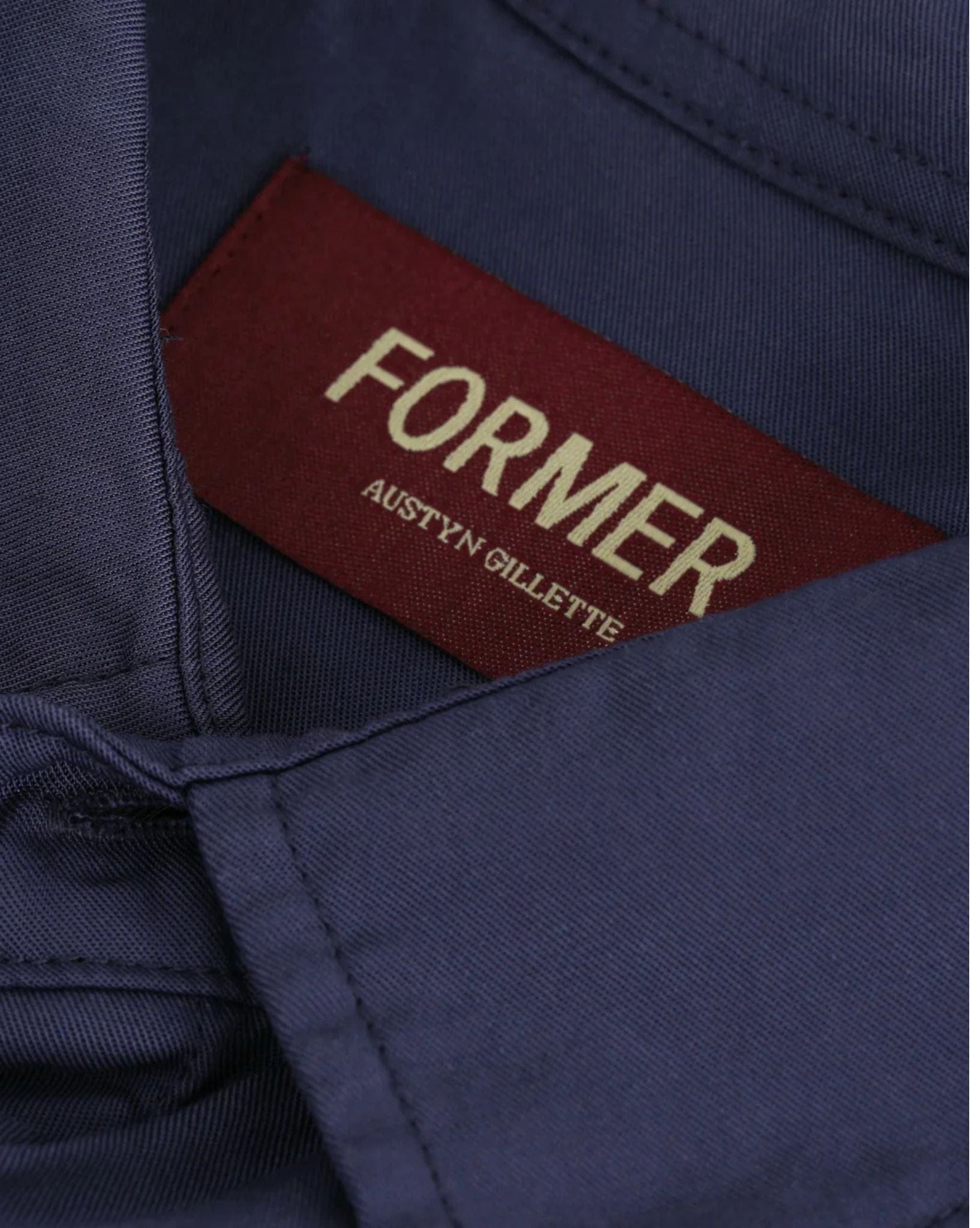 Former Mens Vivian Broadcast Ss Shirt - Navy