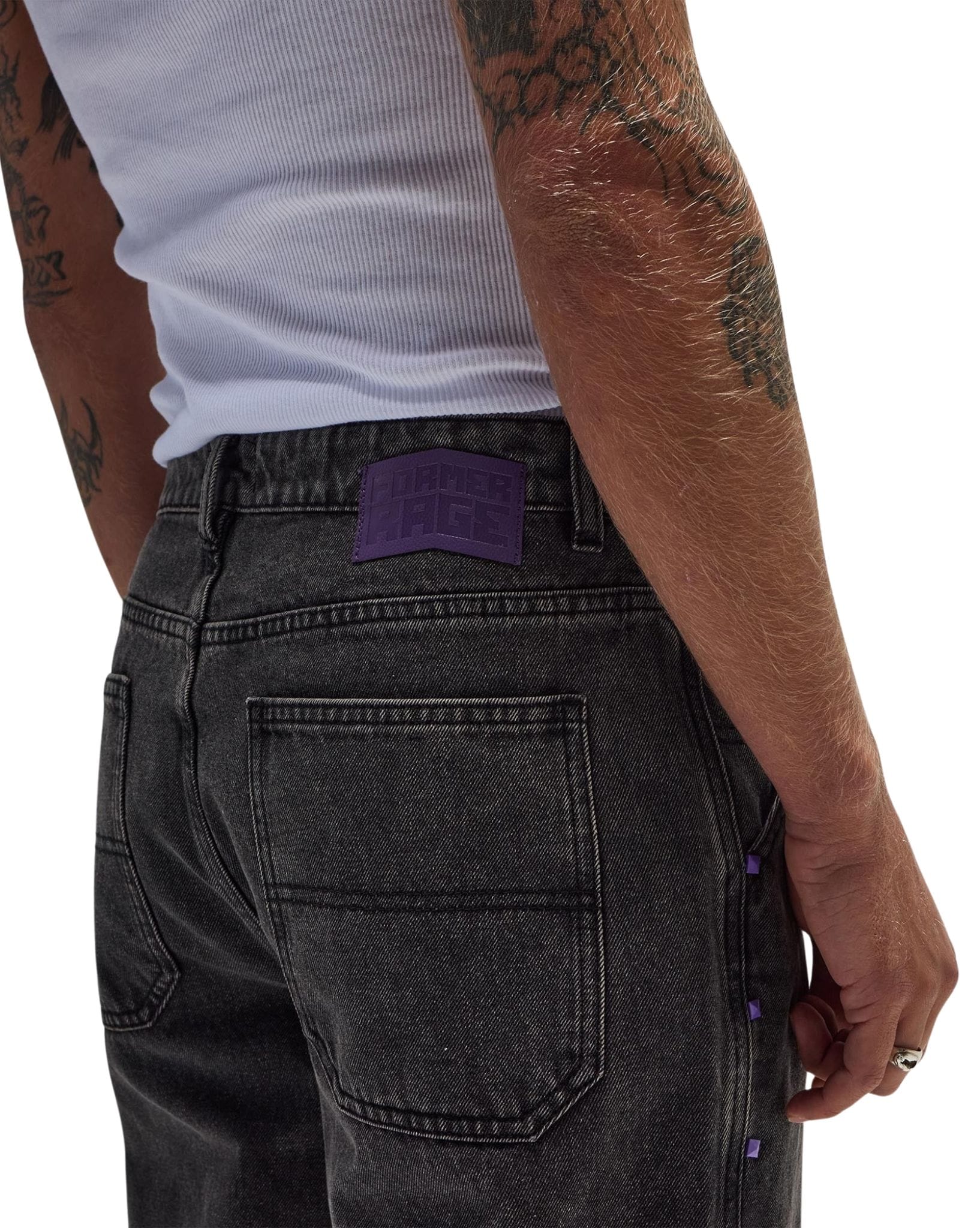 Former Studded Denim Pant
