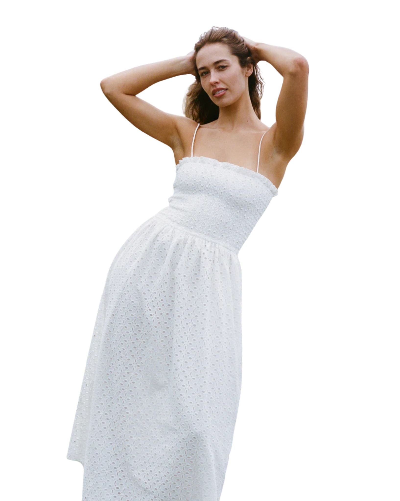 Frank Rae Arizona Maxi In Eyelet