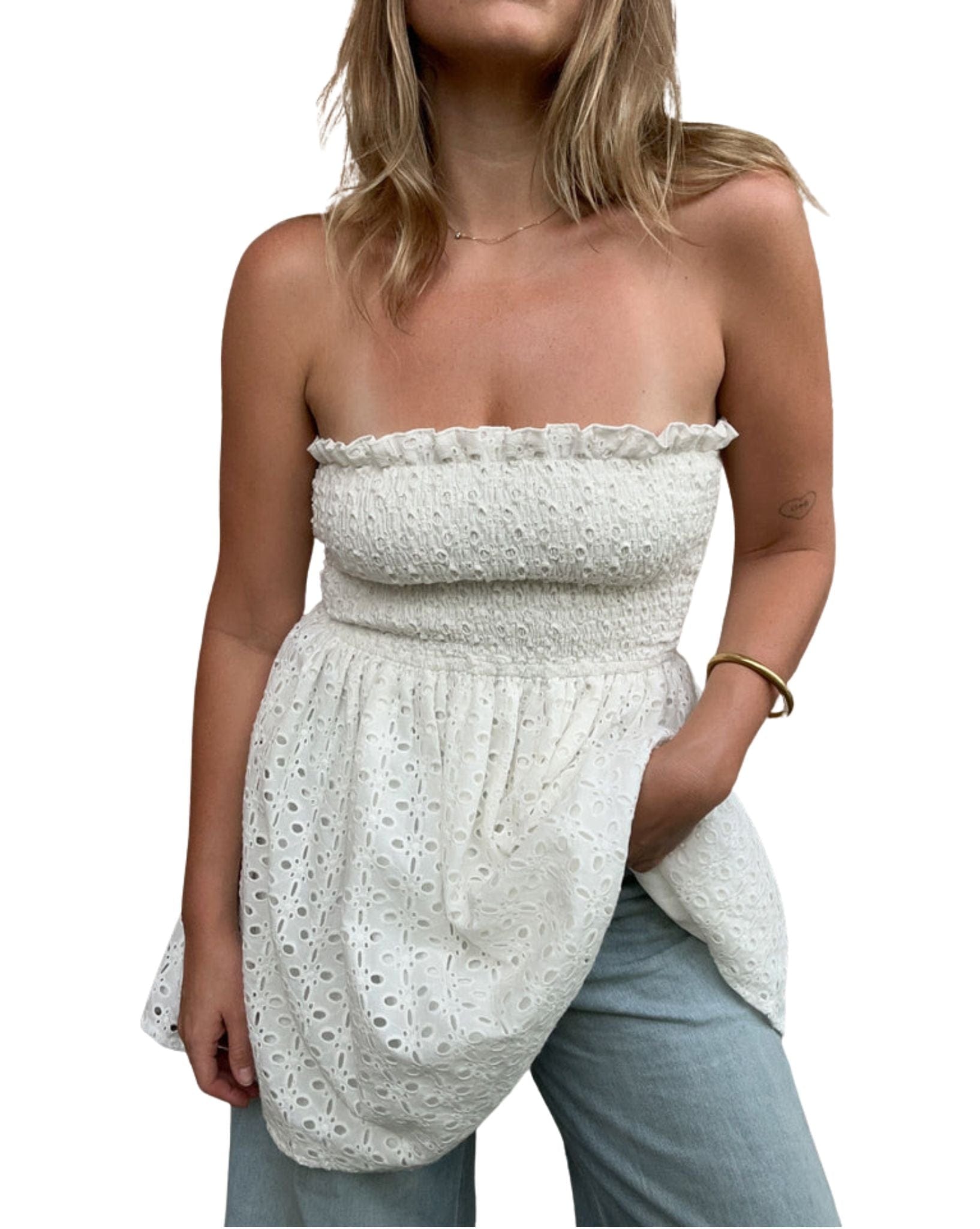 Frank Rae Arizona Mini In Eyelet