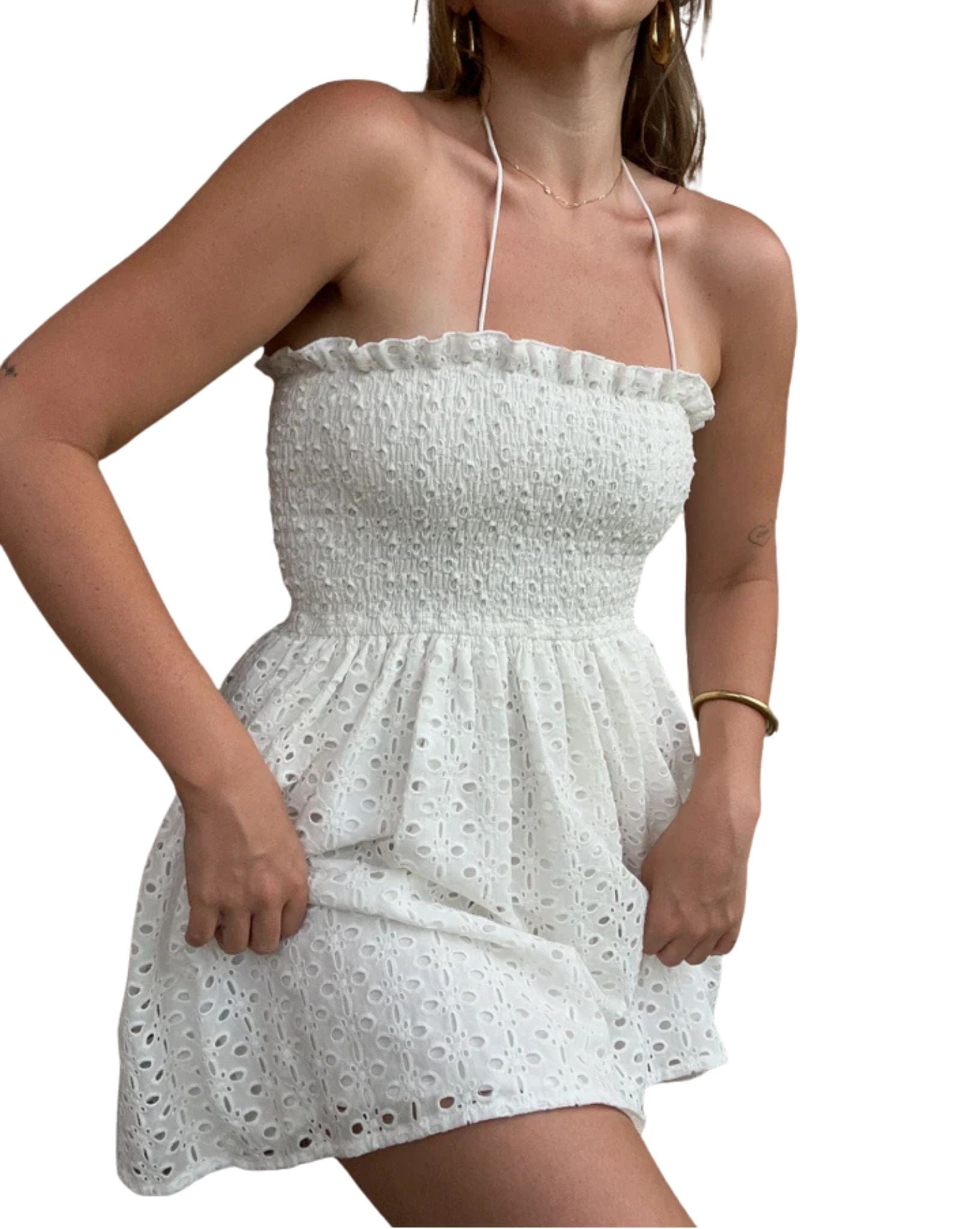 Frank Rae Arizona Mini In Eyelet