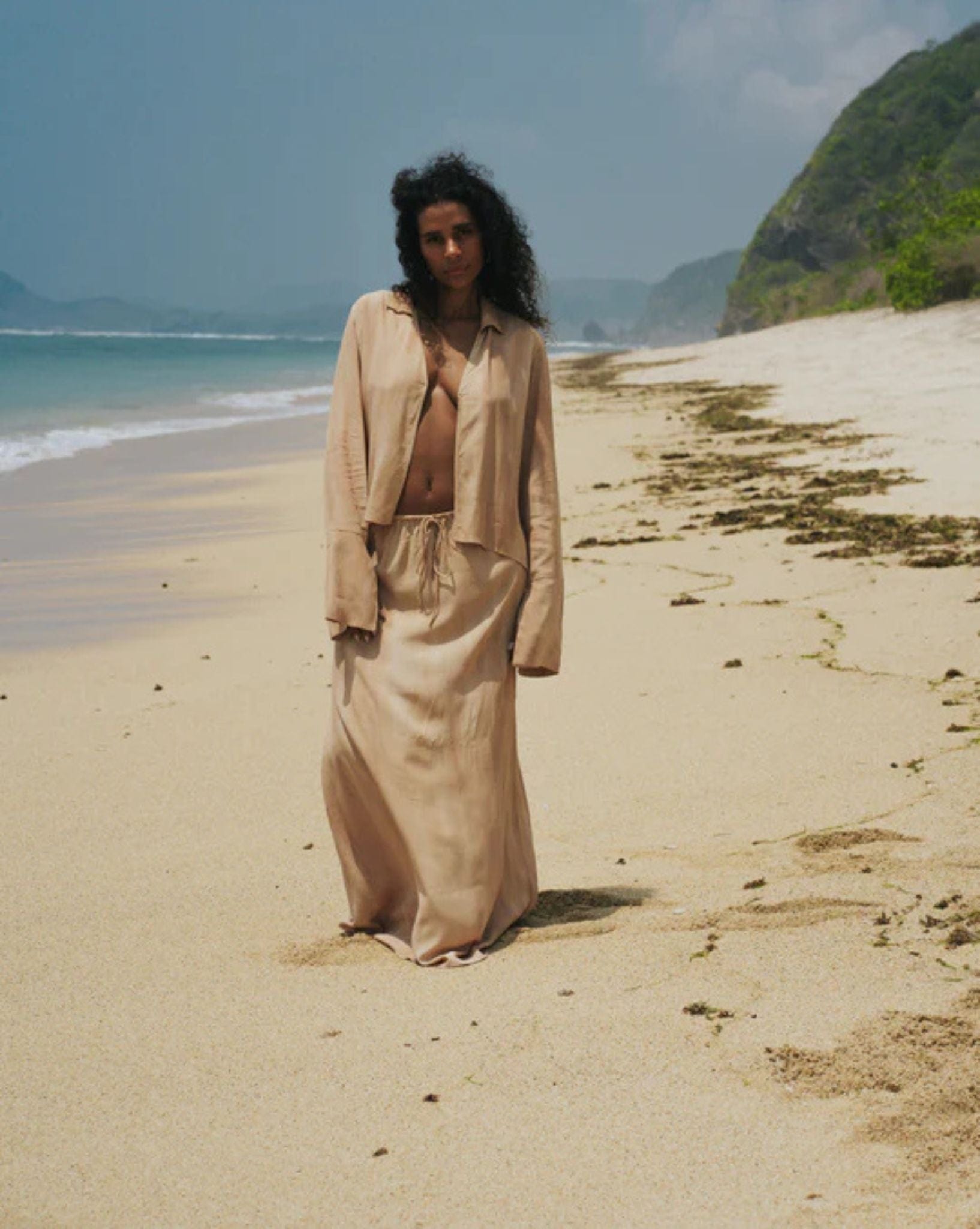 Frank Rae Womens Franco Maxi Skirt