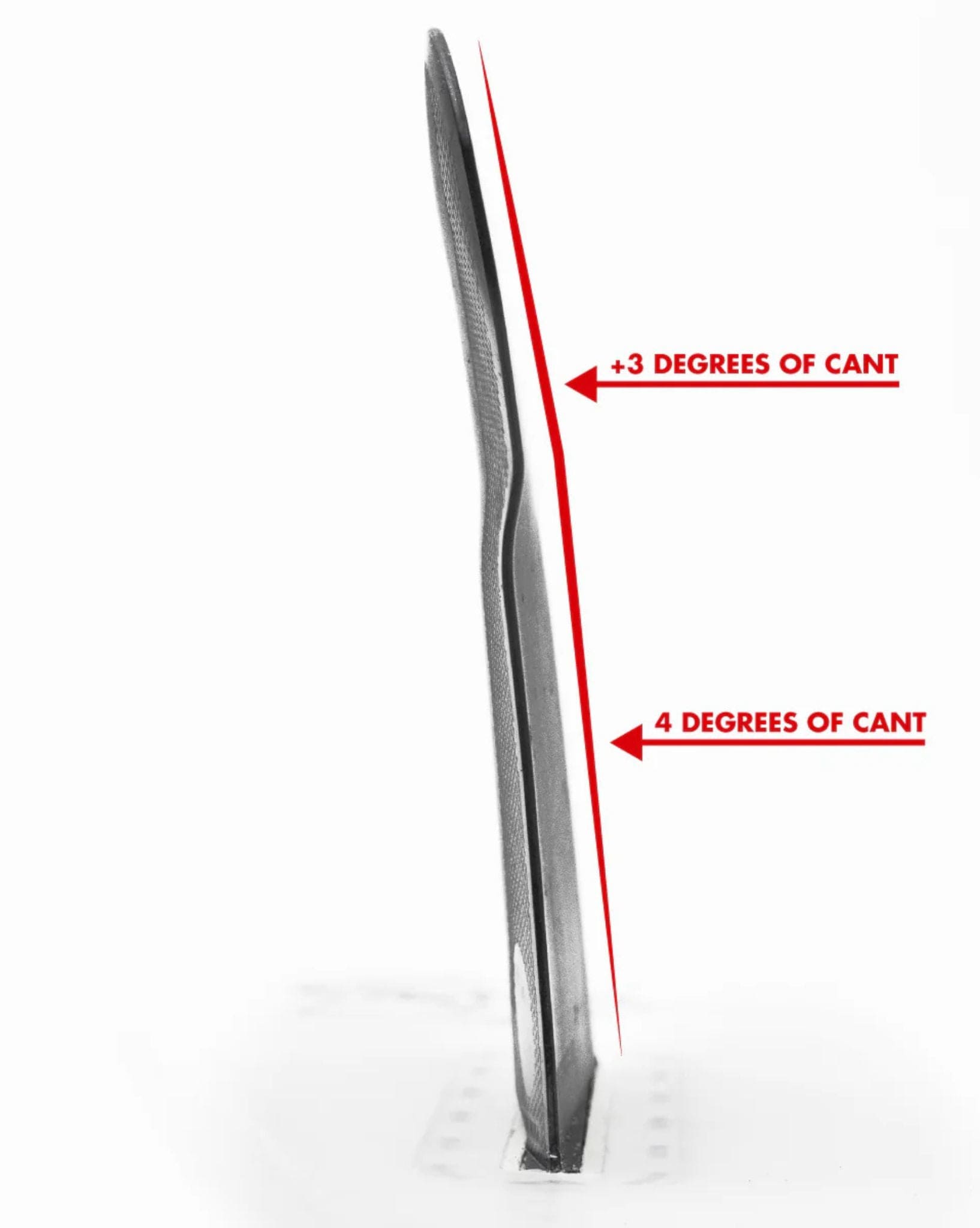 Futures Fins Alpha 3/2 Reverse Twin + 1 - Carbon Red