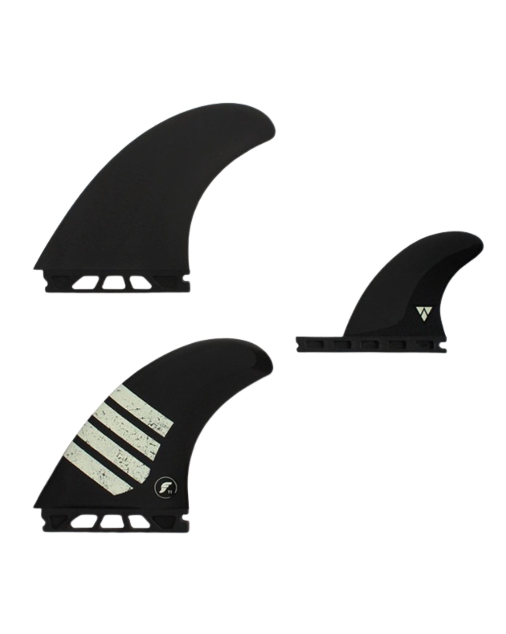 Futures Fins FT1 Twin +1 Alpha Series Carbon Tan
