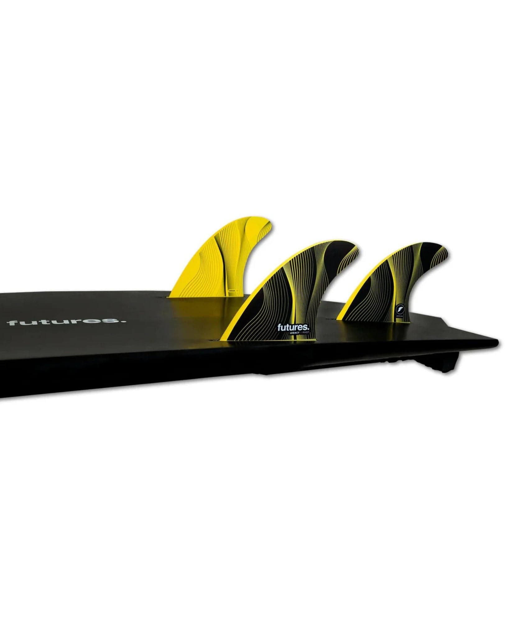 Futures Fins P6 HC Thruster Fins Yellow