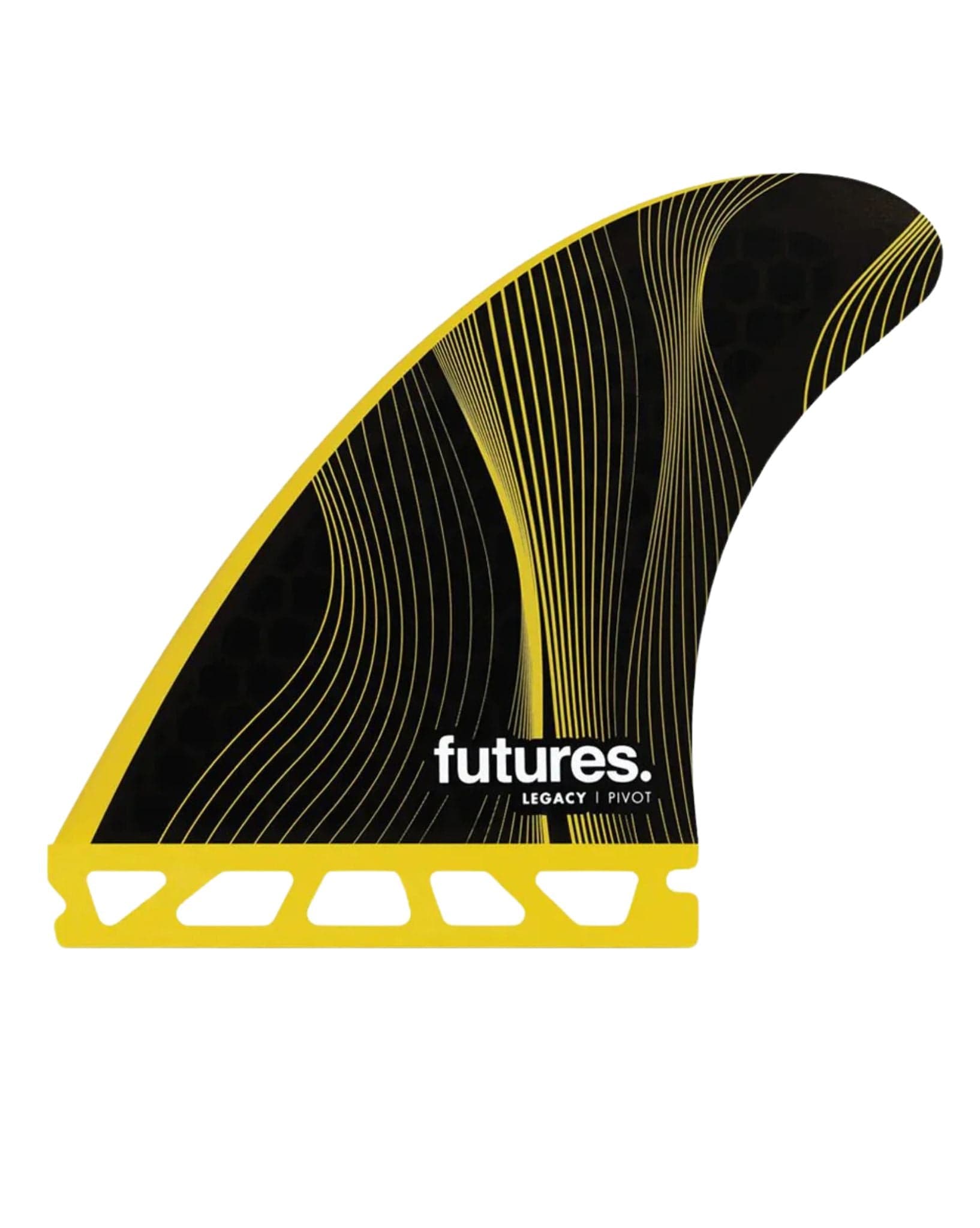 Futures Fins P6 HC Thruster Fins Yellow