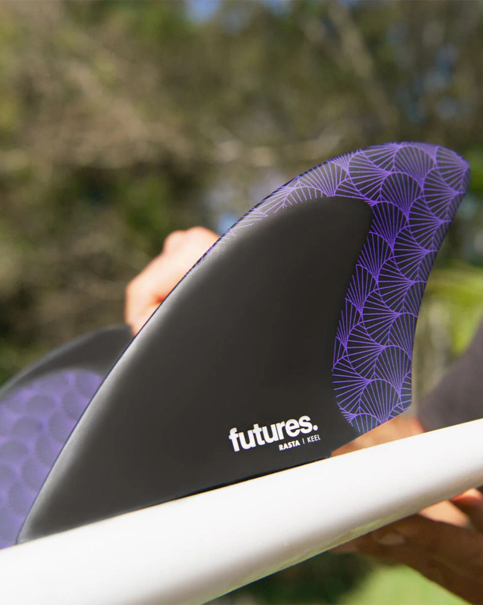 Futures Fins VF Rasta HC Keel Fins