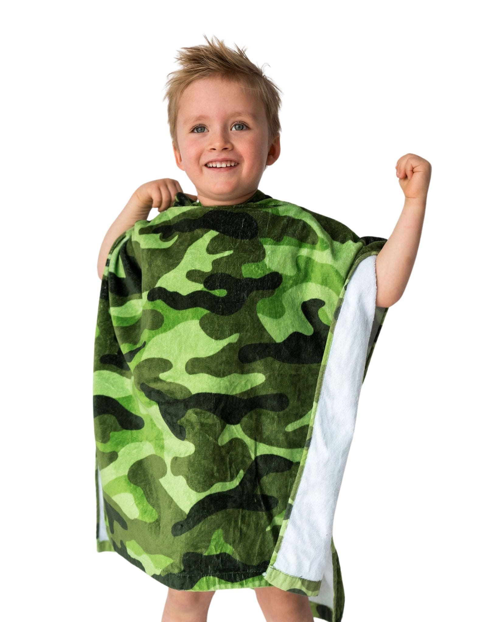 Get Towelled Up Camouflage Hooded Towel