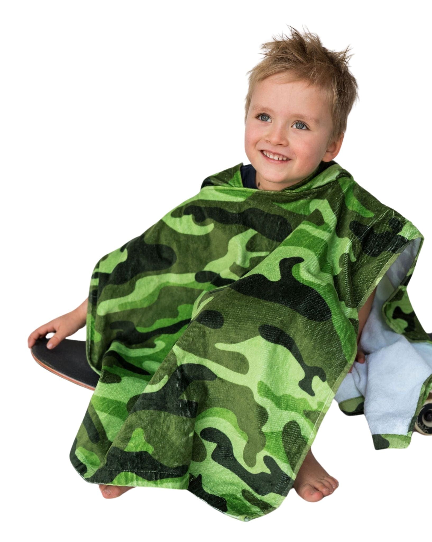 Get Towelled Up Camouflage Hooded Towel