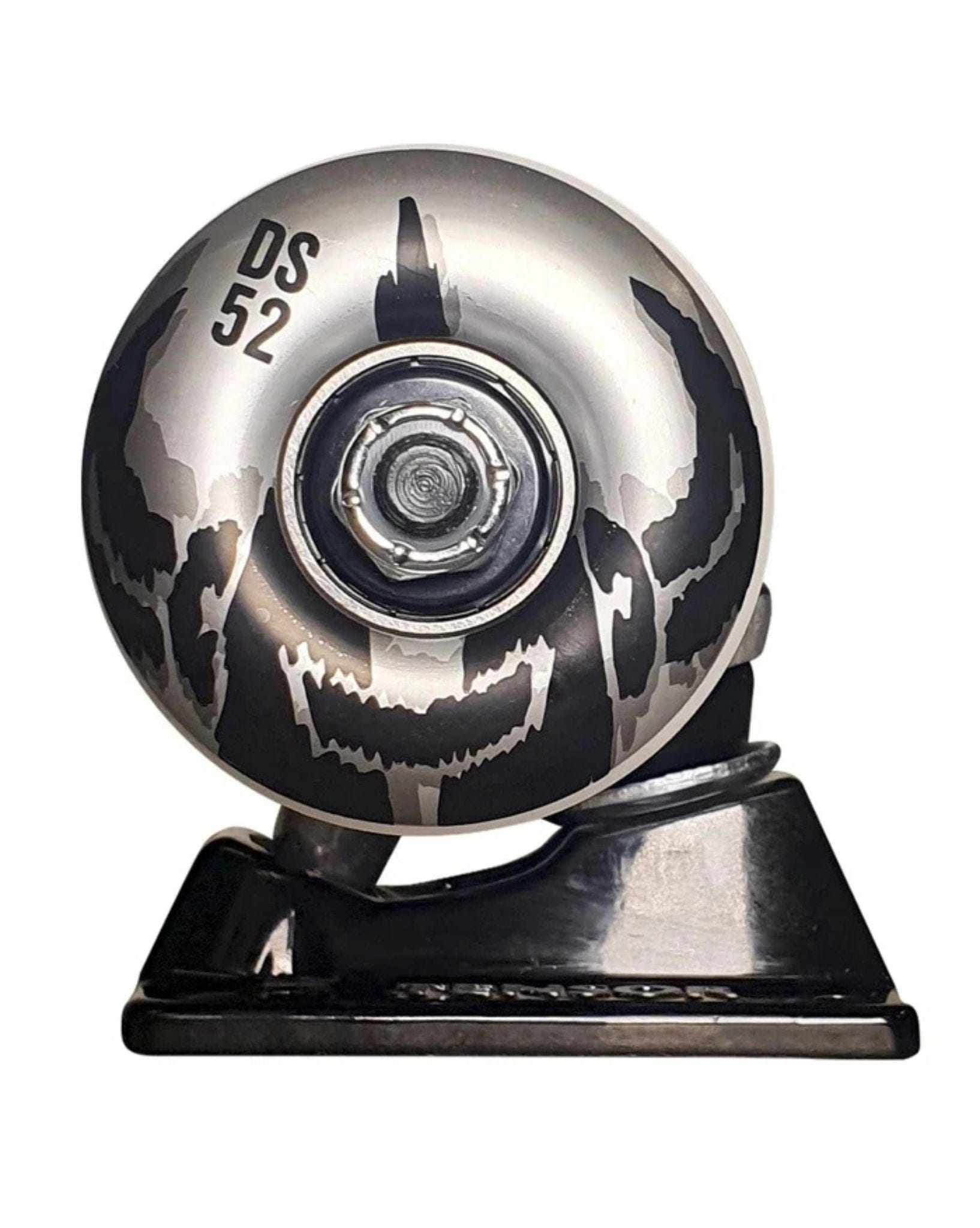 Globe Darkstar Dissent Truck & Wheel - Raw Black