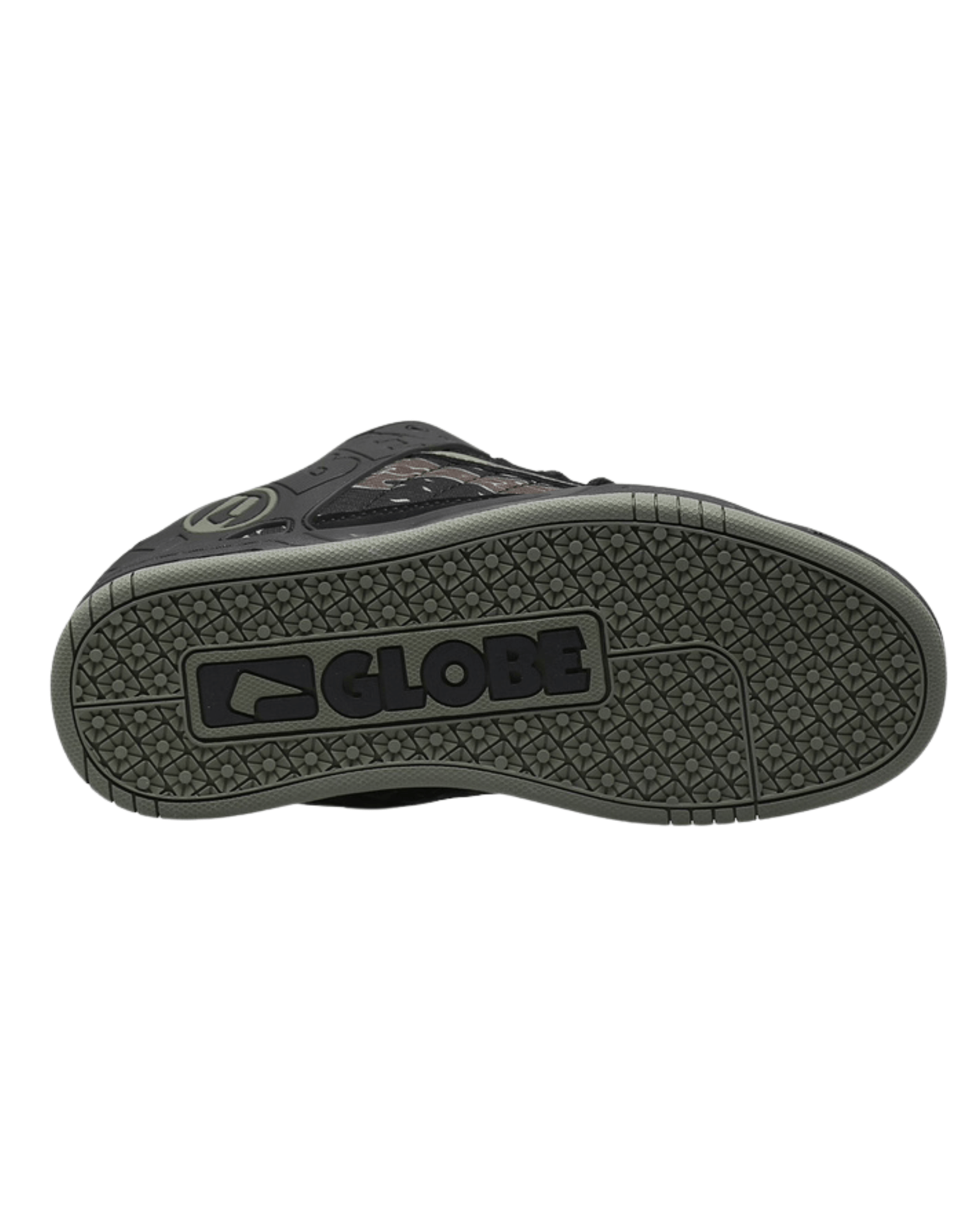 Globe Tilt Kids Skate Shoe - Black I Tiger Camo