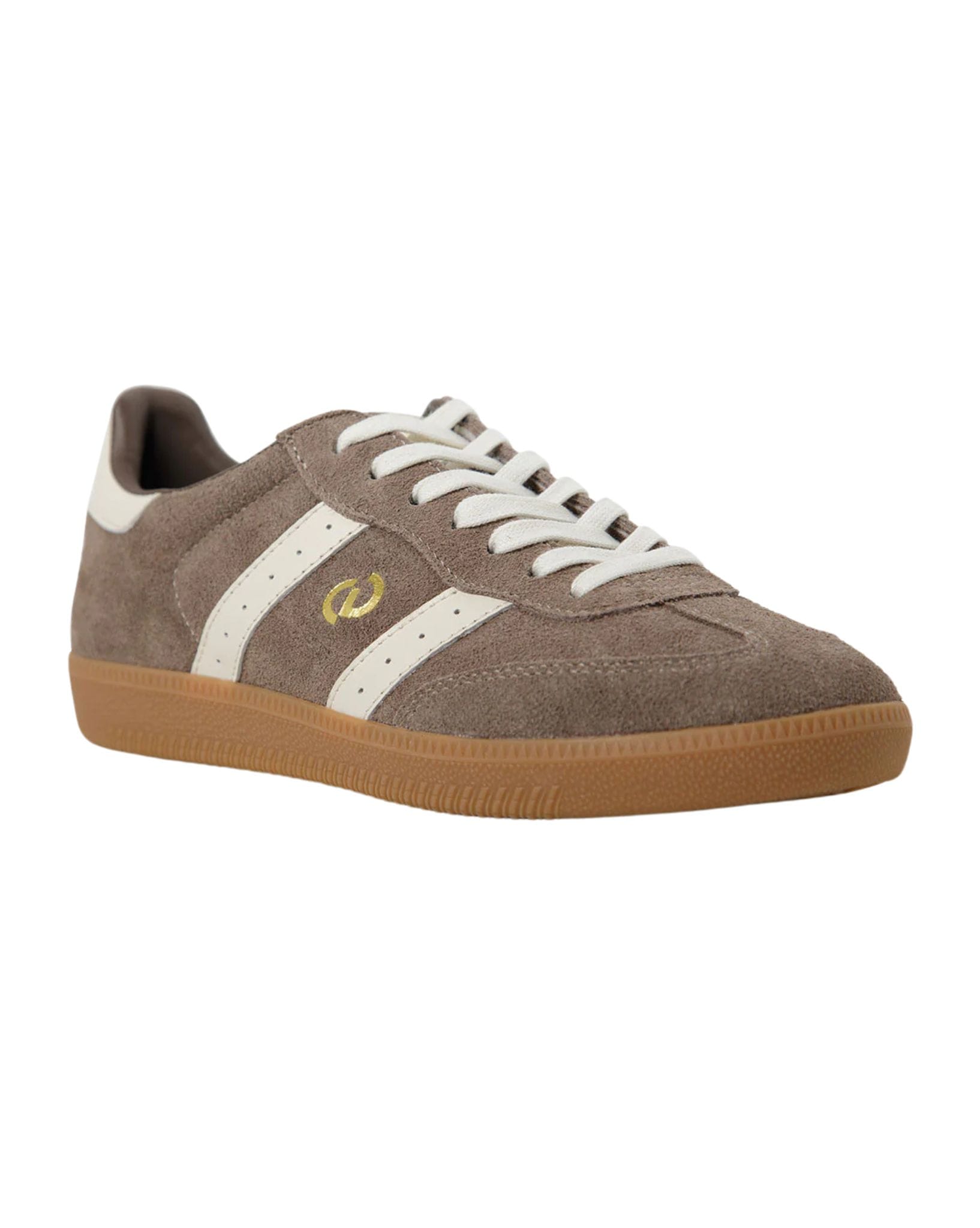 Goodsole Parallel - Walnut Brown- Ivory Suede