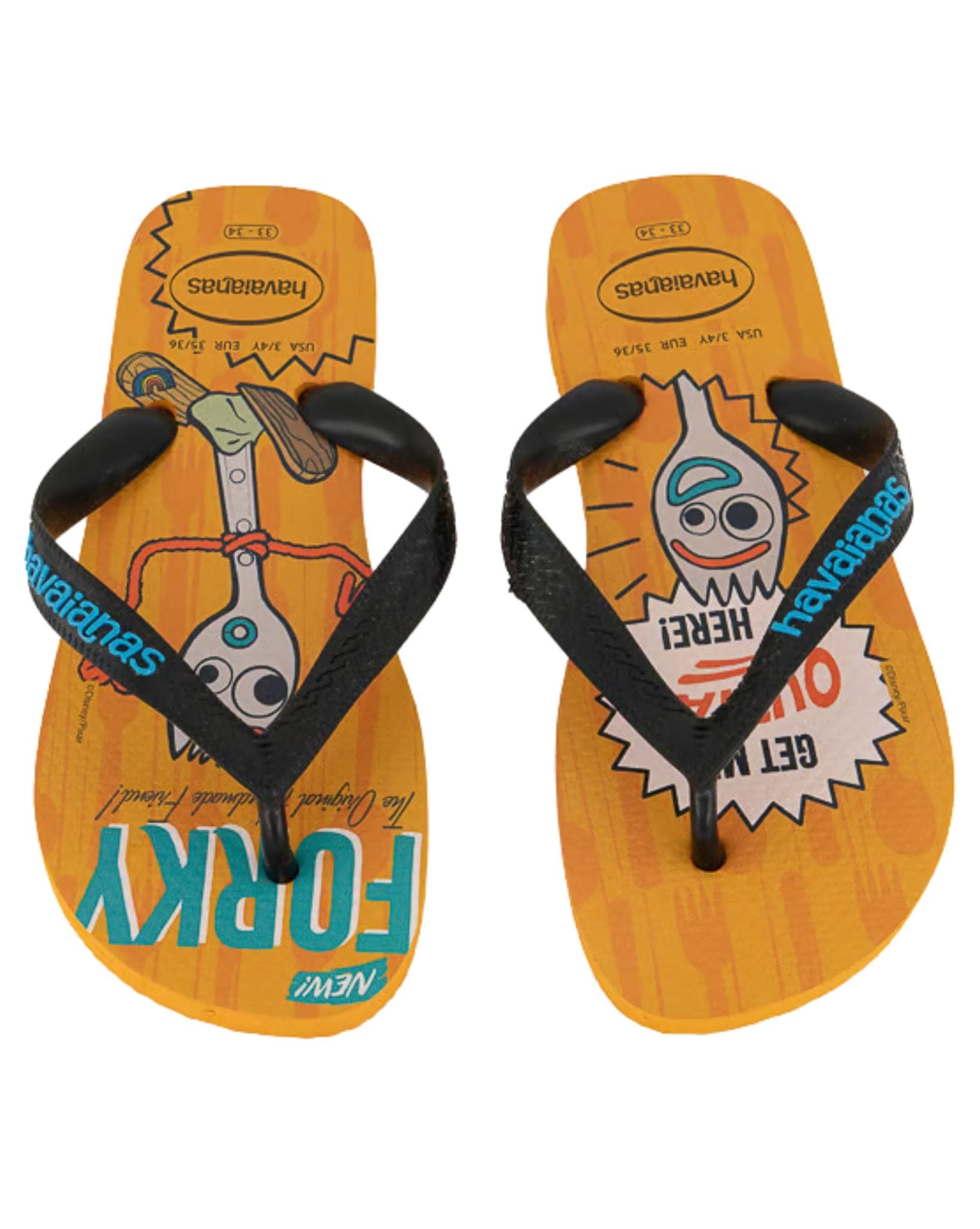 Havaianas Kids Forky Vibrant Orange