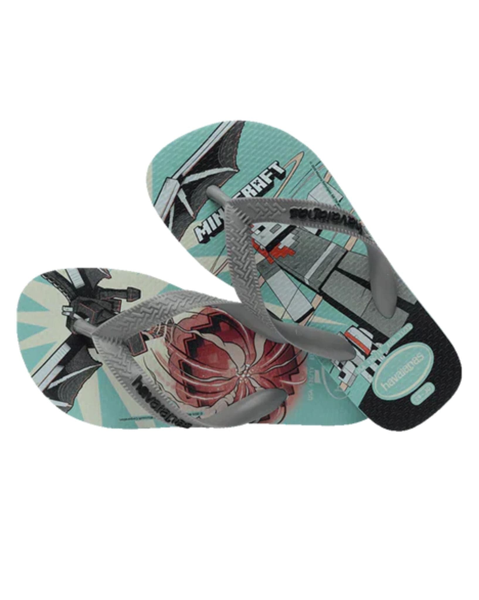 Havaianas Kids Top Minecraft Thongs
