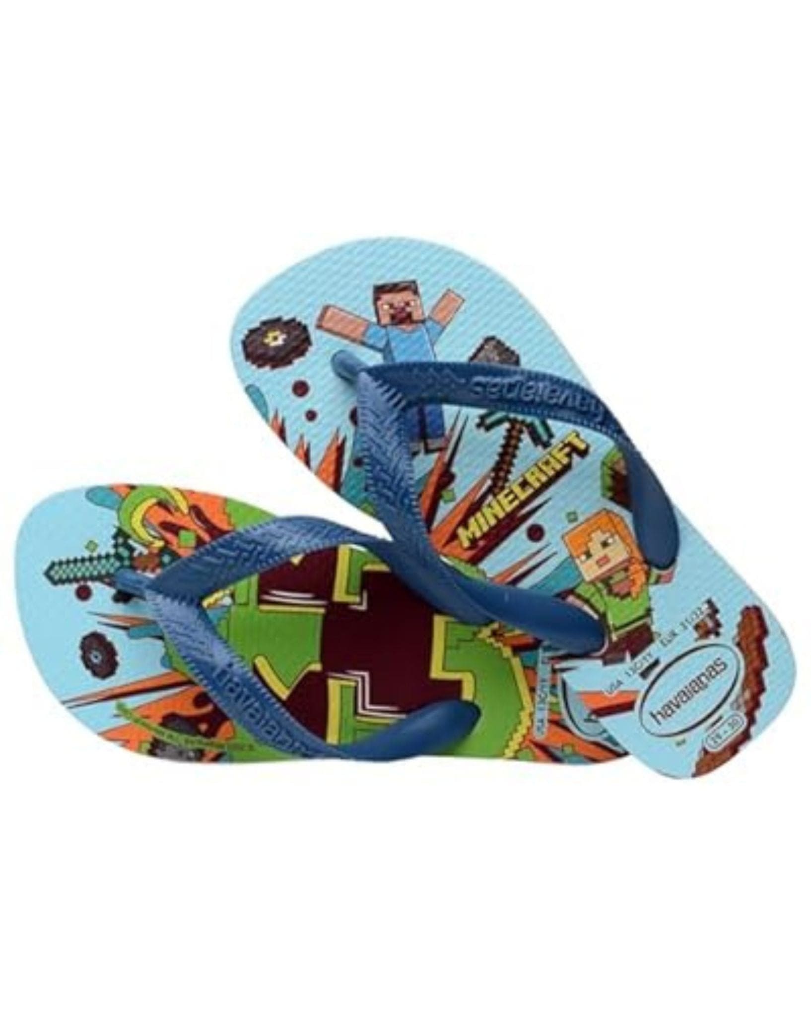 Havaianas Kids Top Minecraft Thongs