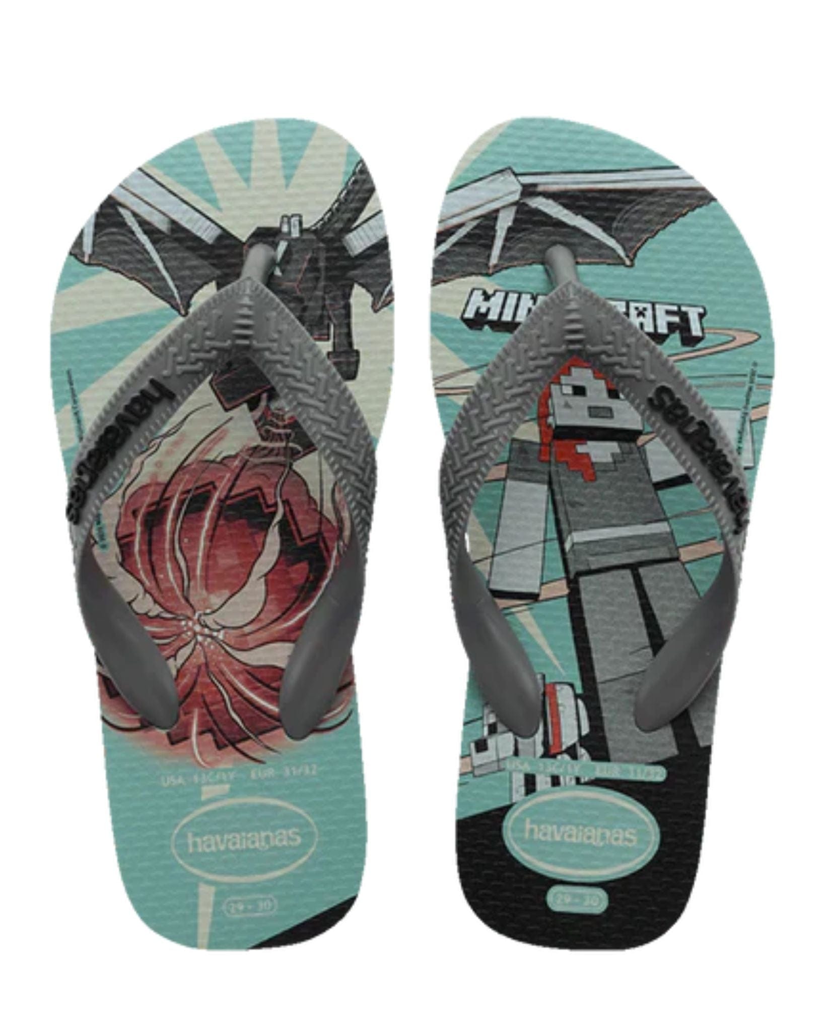 Havaianas Kids Top Minecraft Thongs