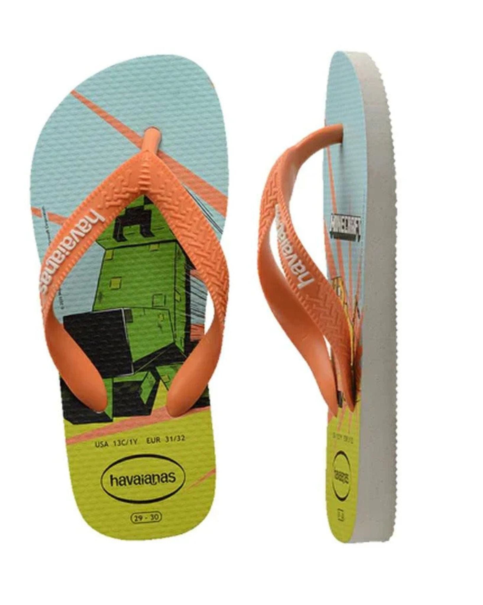 Havaianas Kids Top Minecraft Thongs