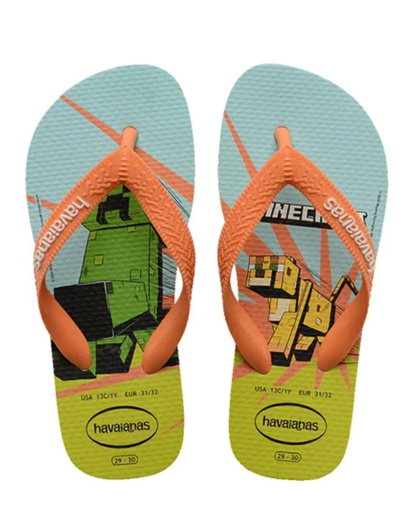 Havaianas Kids Top Minecraft Thongs