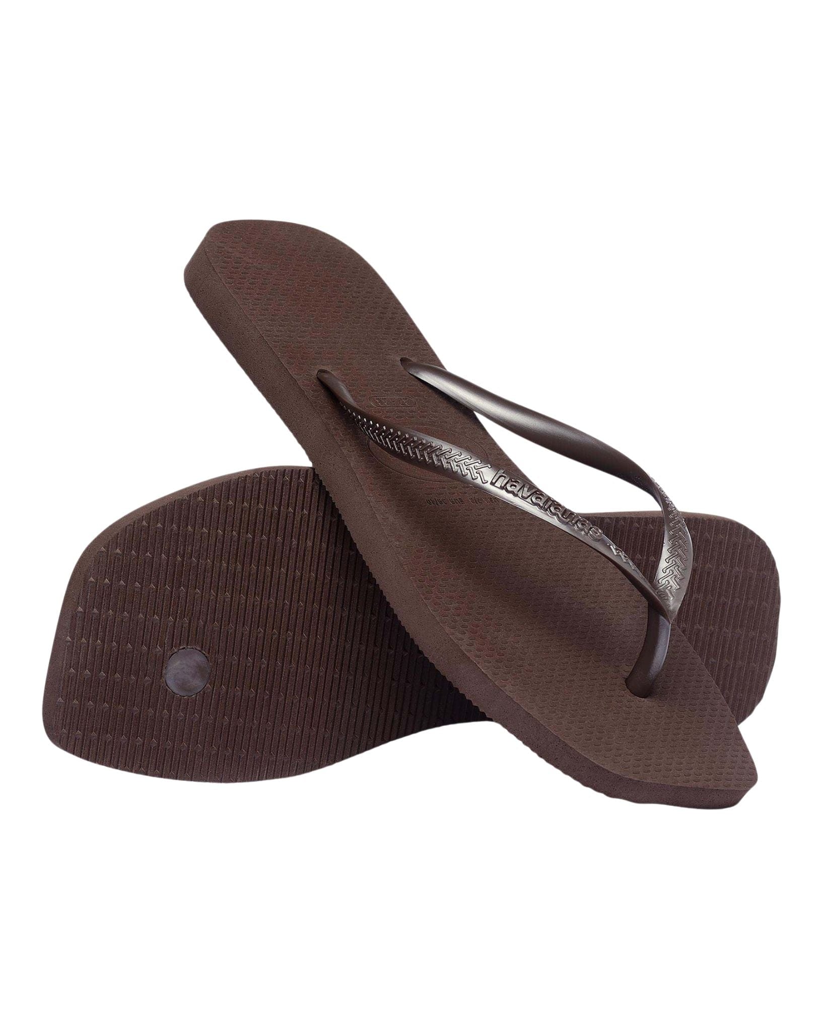 Havaianas Slim Square - Dark Brown