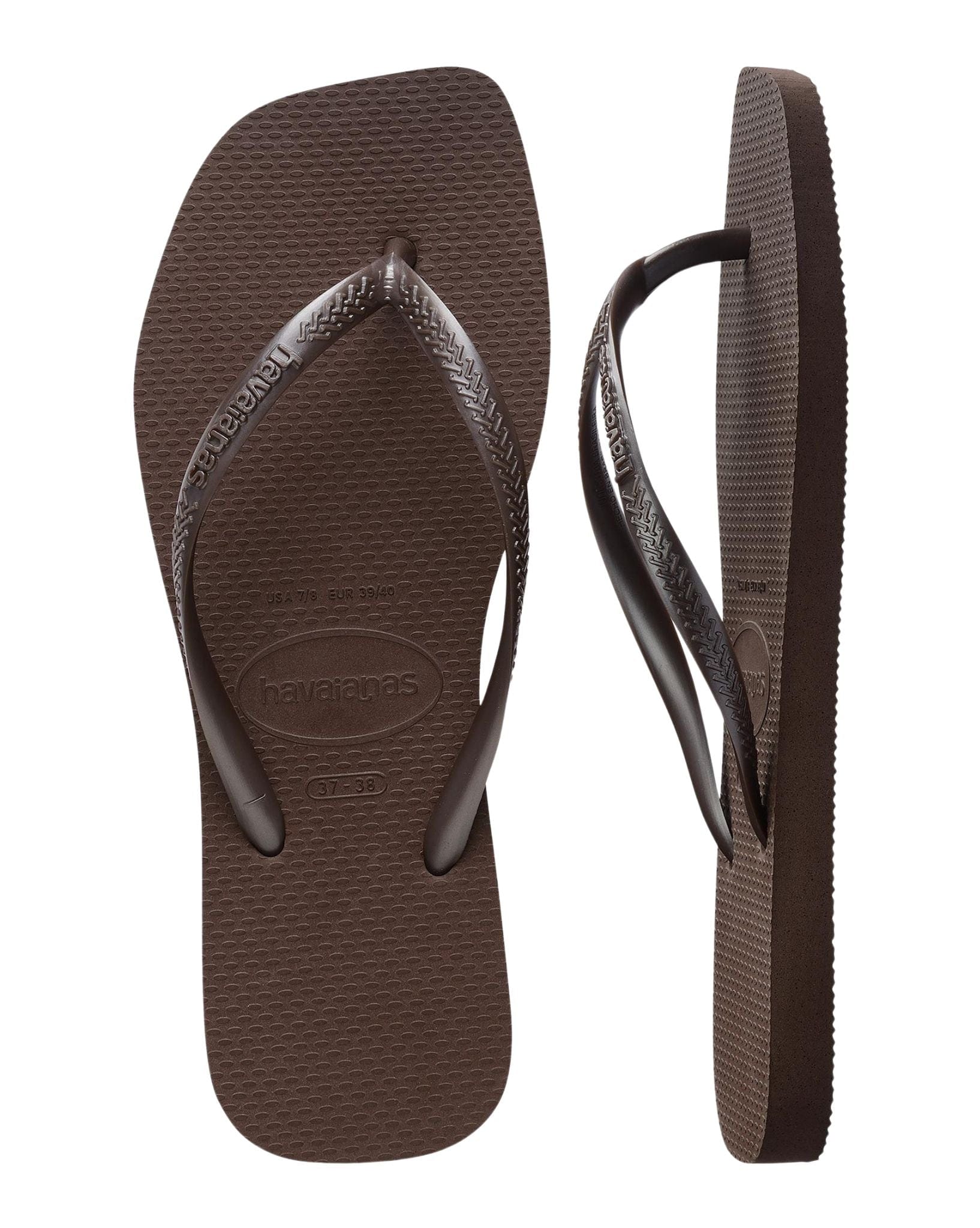 Havaianas Slim Square - Dark Brown