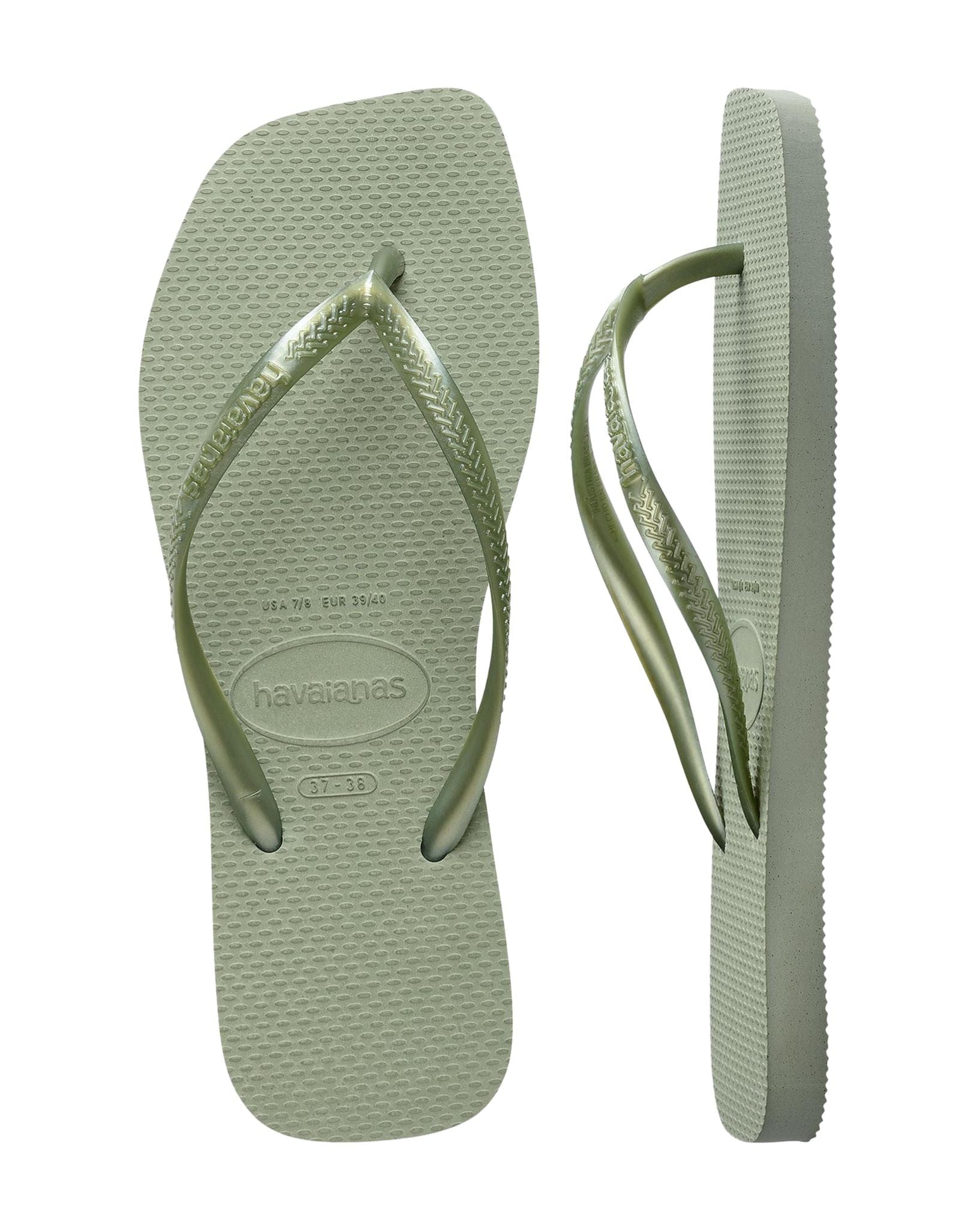 Havaianas Slim Square - Smoke Green