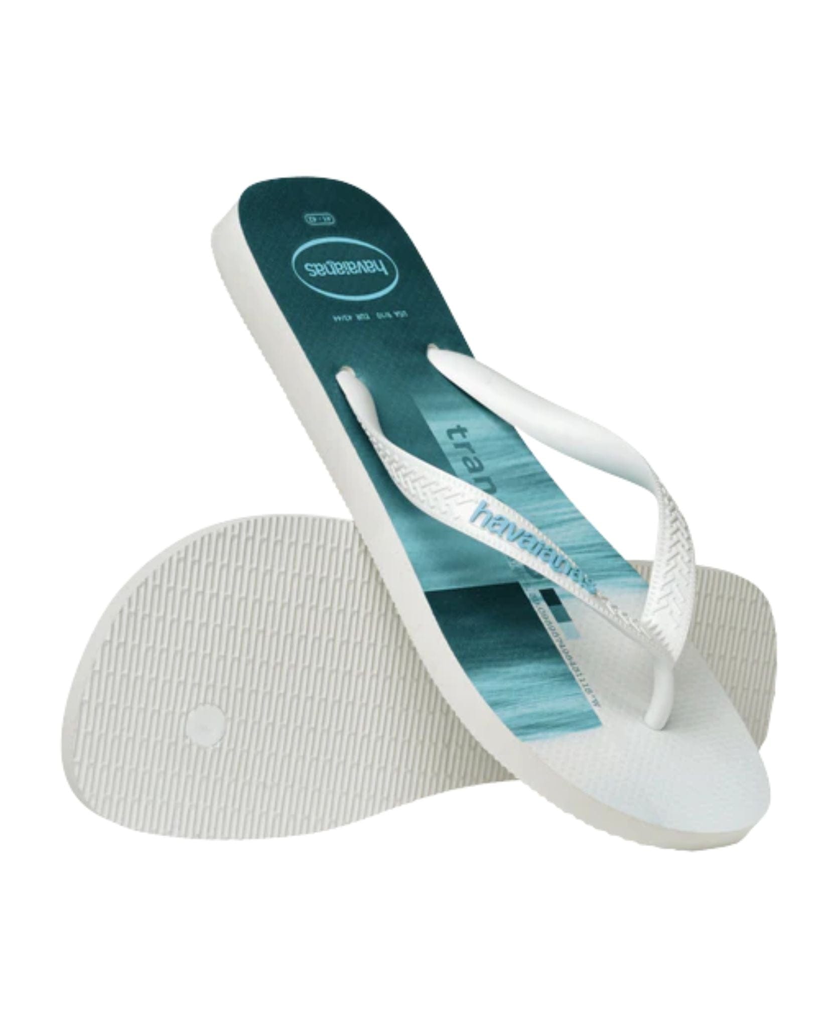 Havaianas Top Surfer - White/White Lavender/Blue