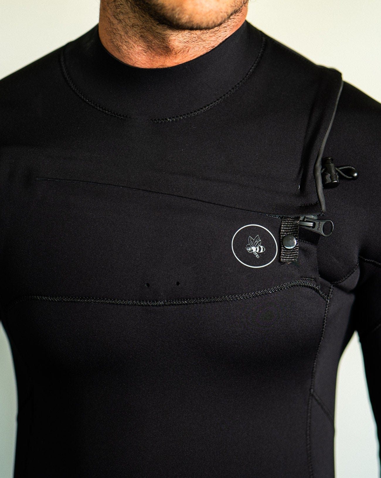 Honey Surf Mens Long Sleeve Springsuit Wetsuit - 2mm Chest Zip GBS