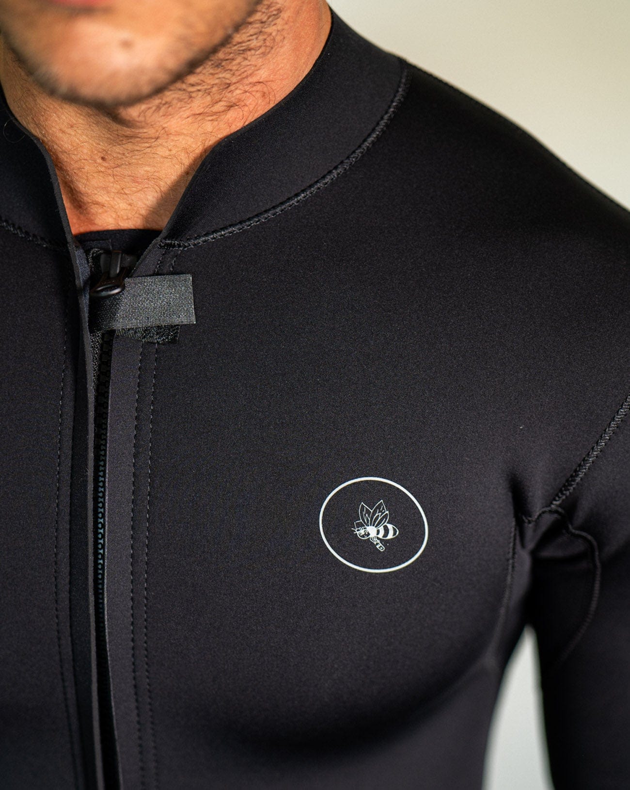 Honey Surf Mens Long Sleeve Wetsuit Jacket - 2mm Front Zip GBS