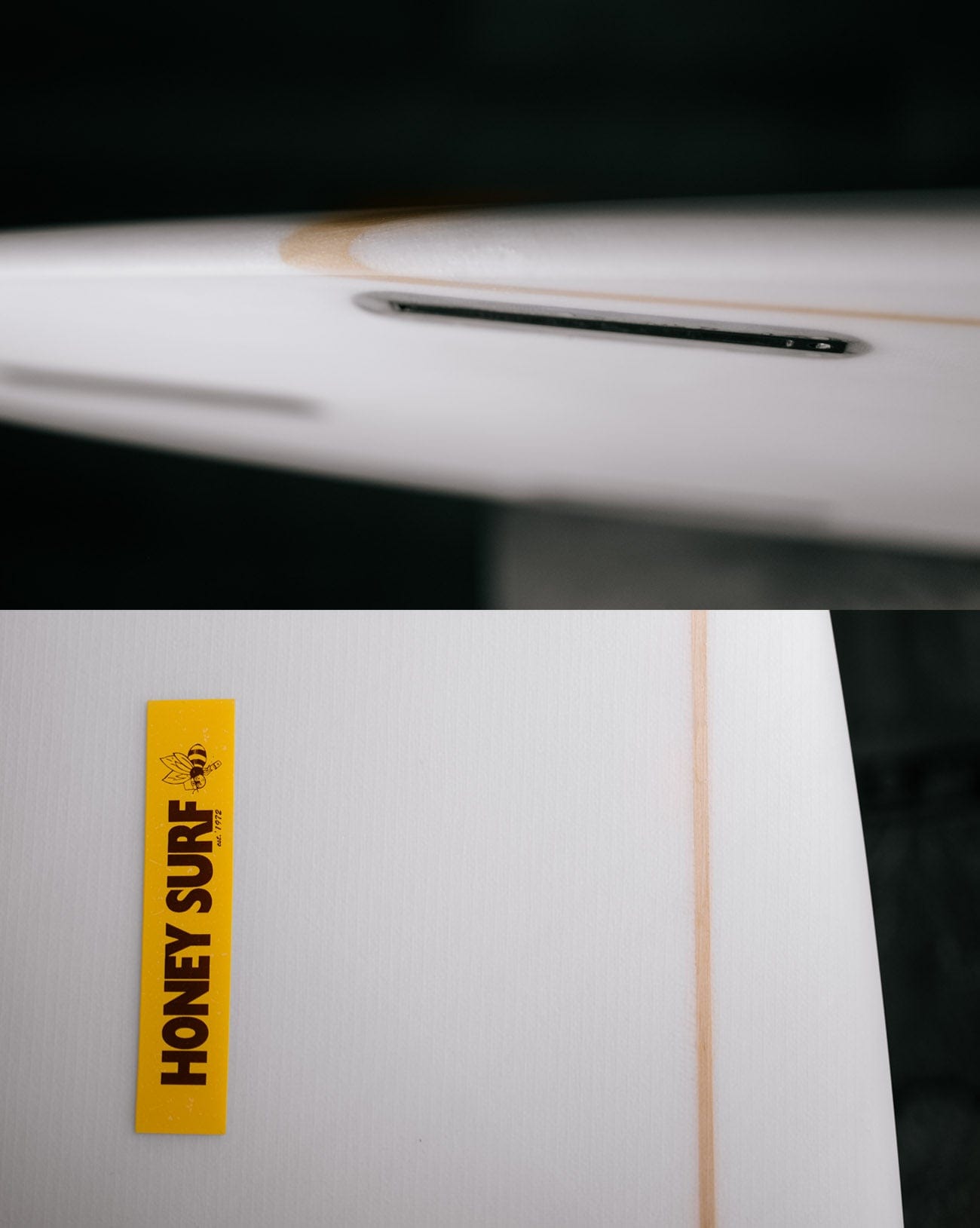 Honey Surf Moon Dancer Epoxy Fish Surfboard