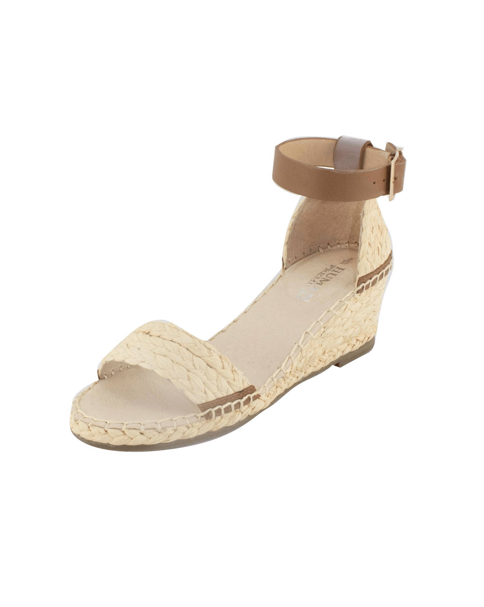 Human Womens Rutherglen Raffia Sandal - Natural