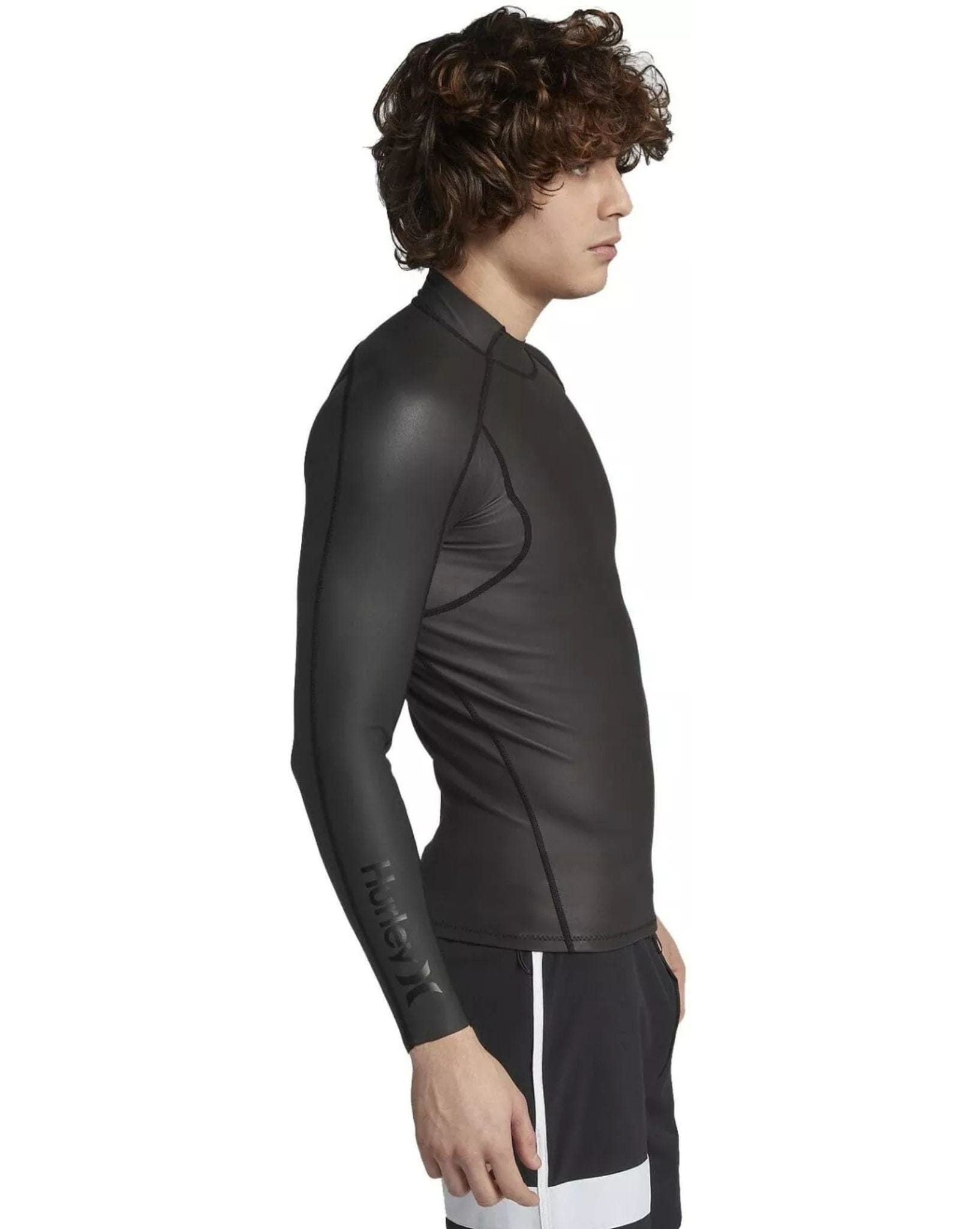 Hurley Mens ADVTG Plus Windskin Jacket - Black