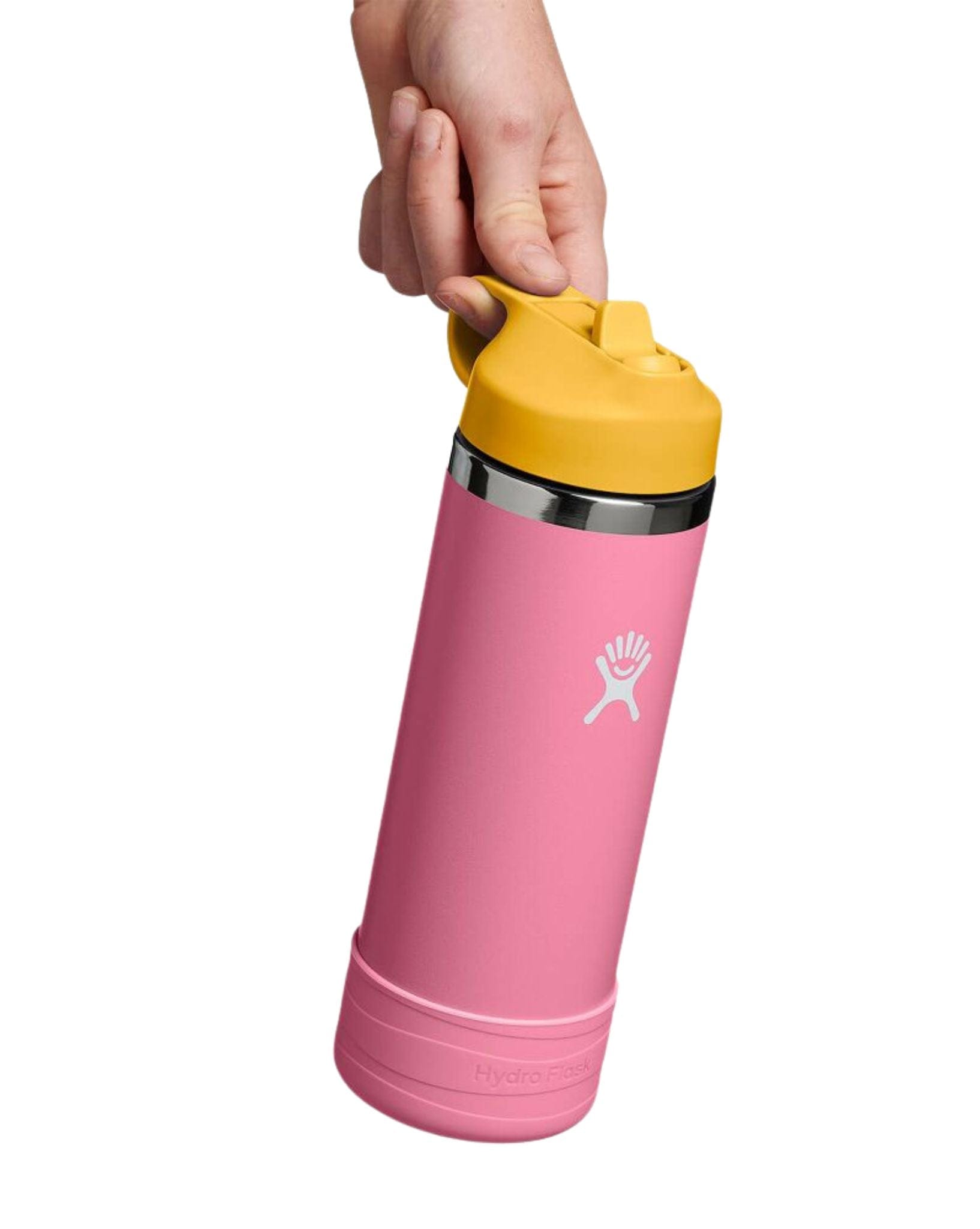 Hydro Flask 18oz Kids Wide Mouth Straw Cap and Boot