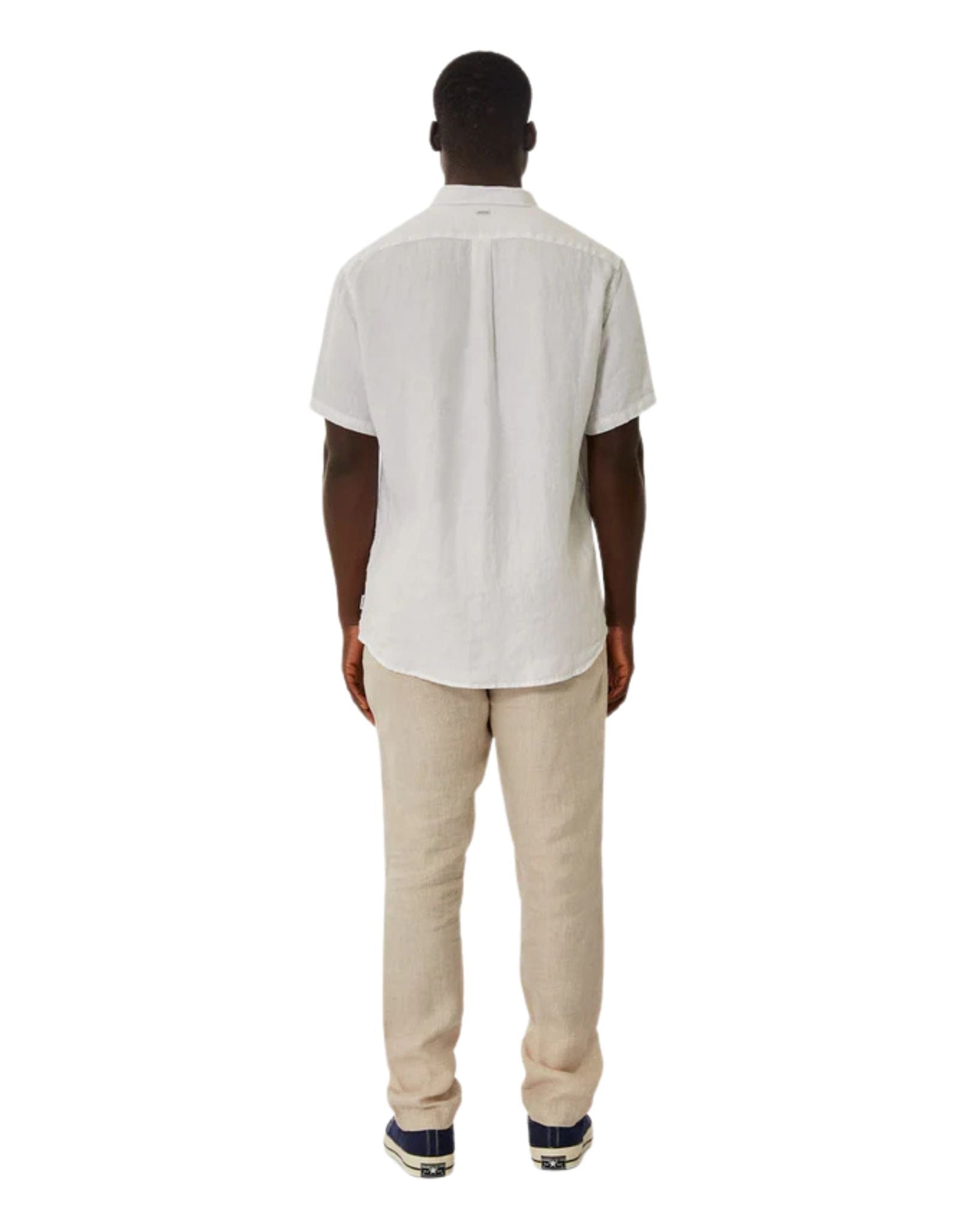 Industrie Mens The Tennyson Linen S/S Shirt