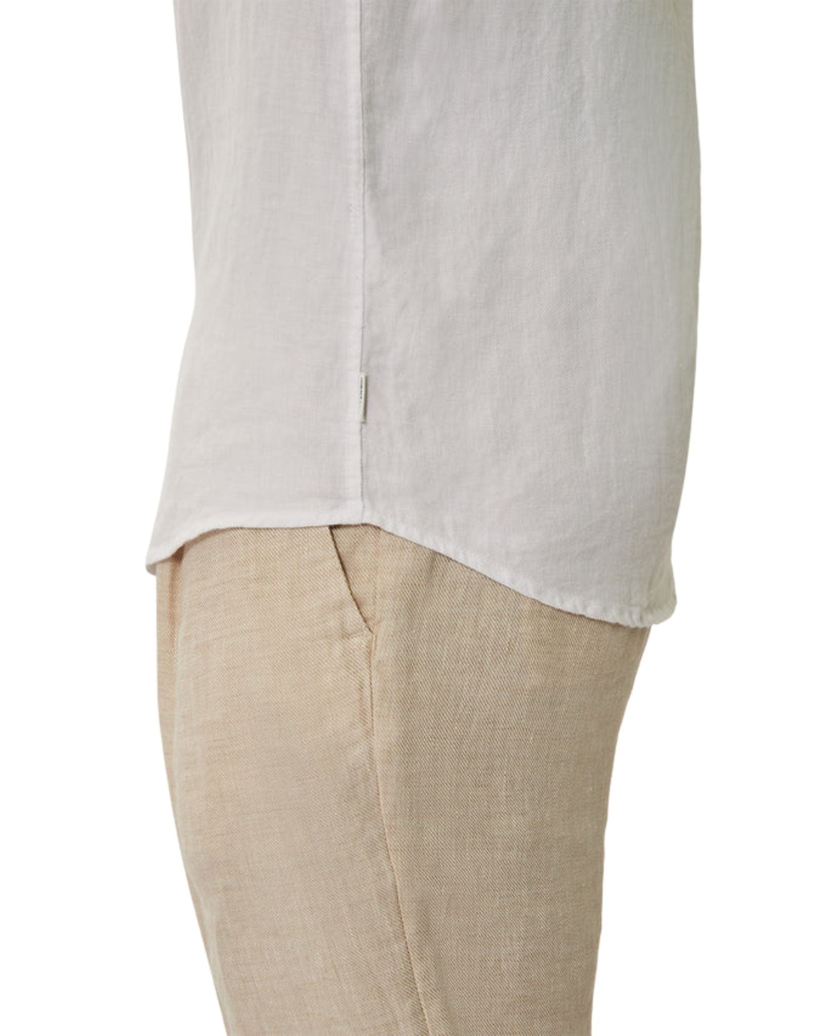 Industrie Mens The Tennyson Linen S/S Shirt