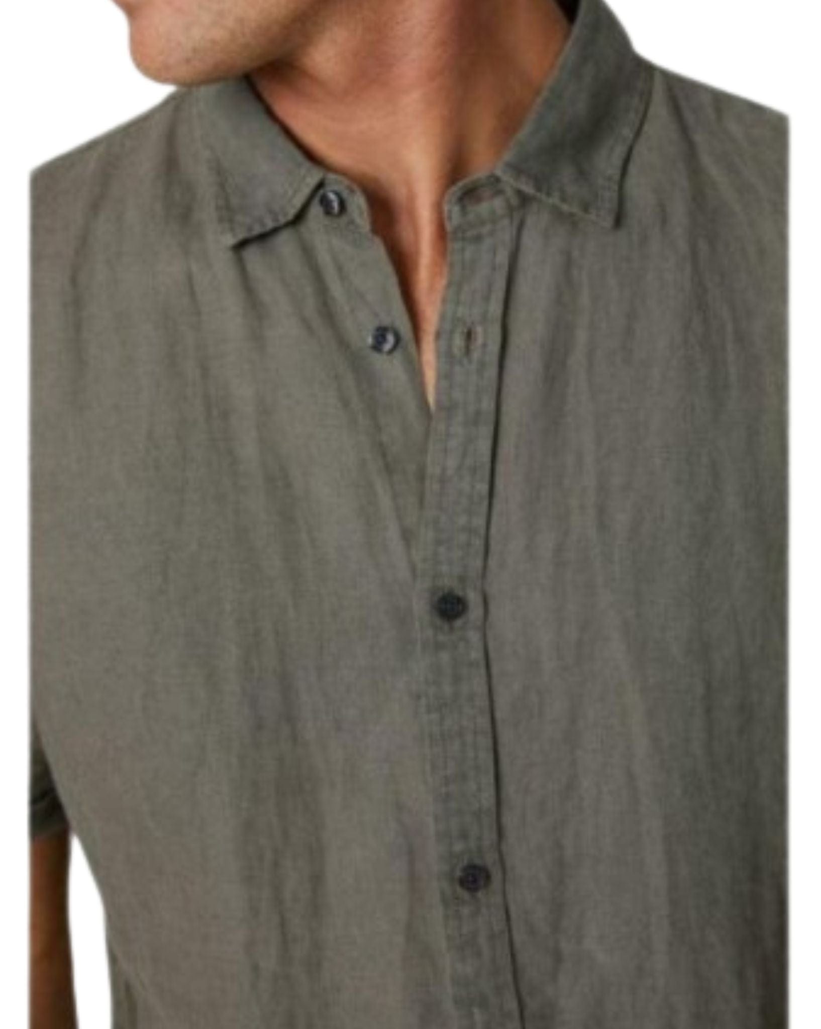 Industrie Mens The Tennyson Linen S/S Shirt