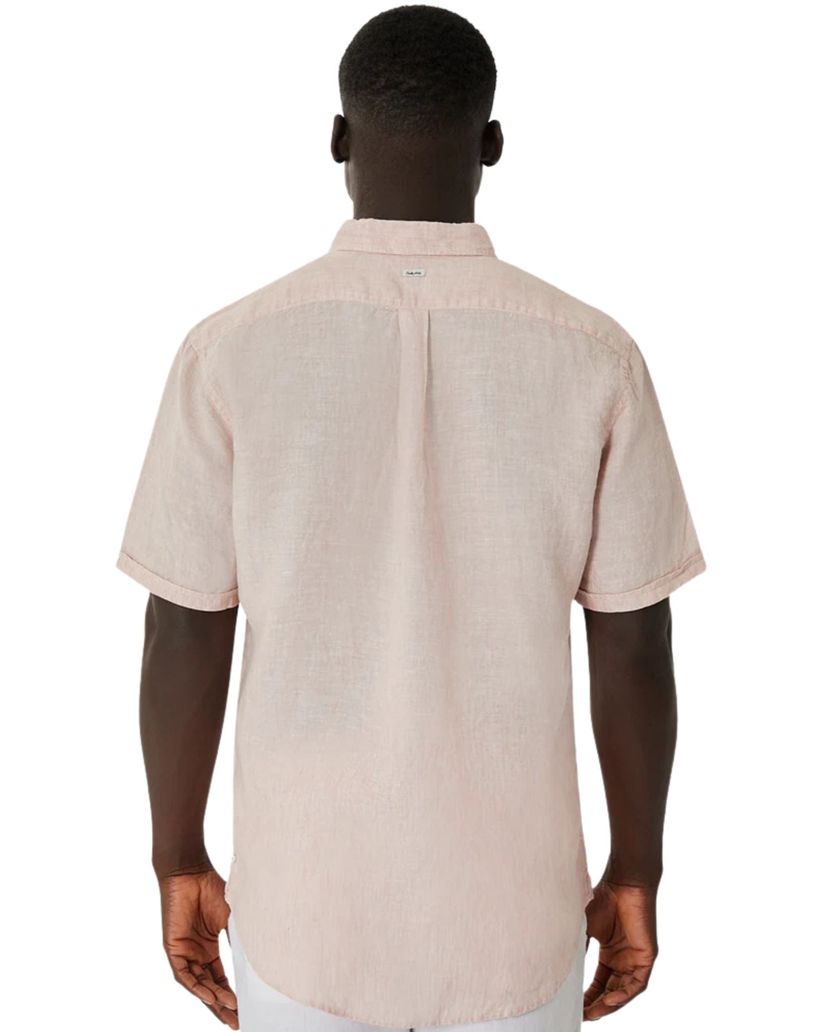 Industrie Mens The Tennyson Linen S/S Shirt