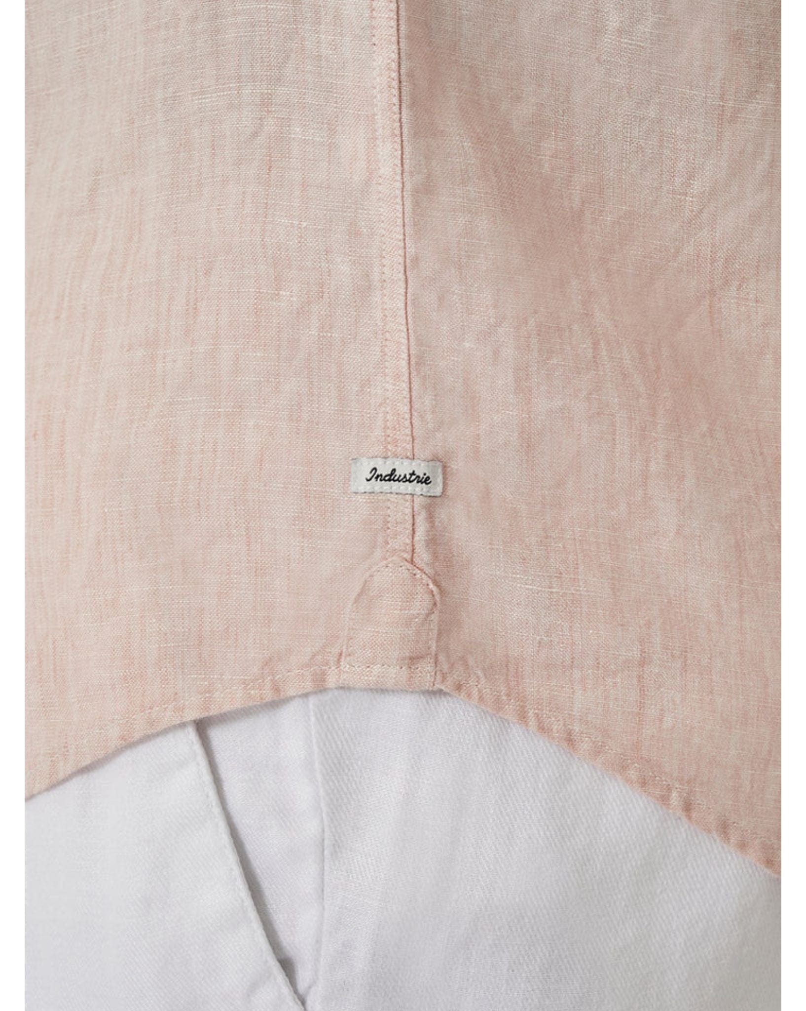 Industrie Mens The Tennyson Linen S/S Shirt