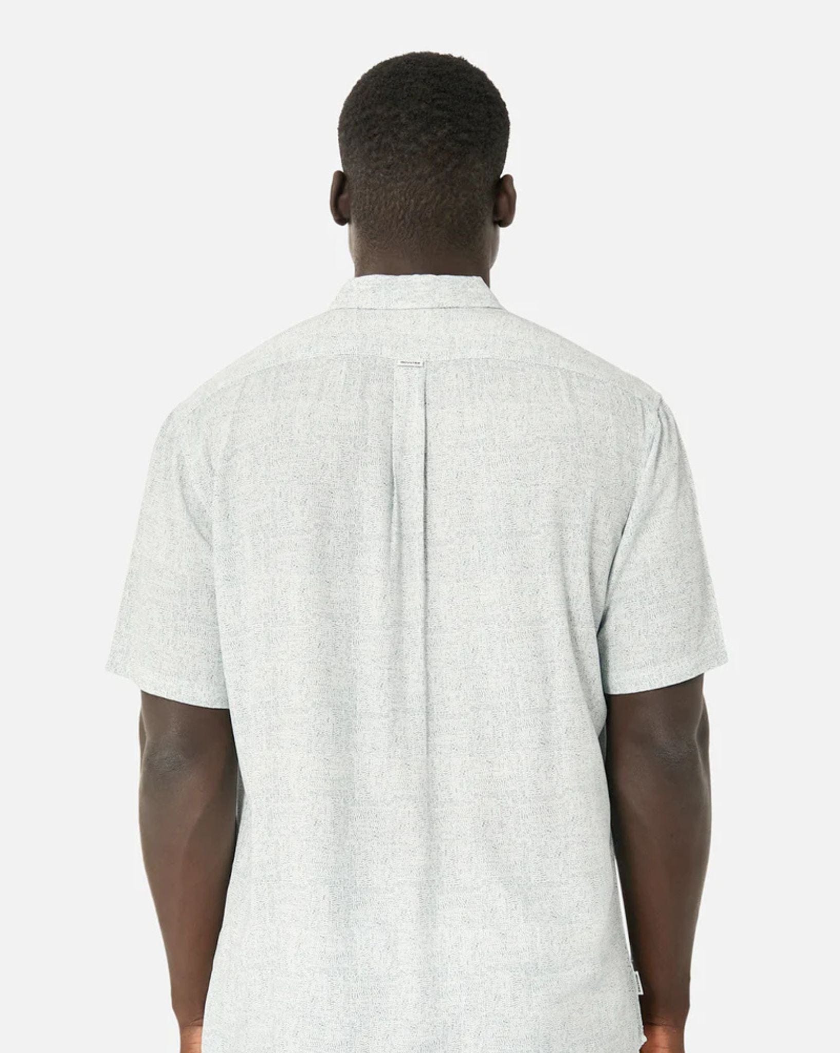 Industrie The New Talavera S/S Shirt - Marine I Off White