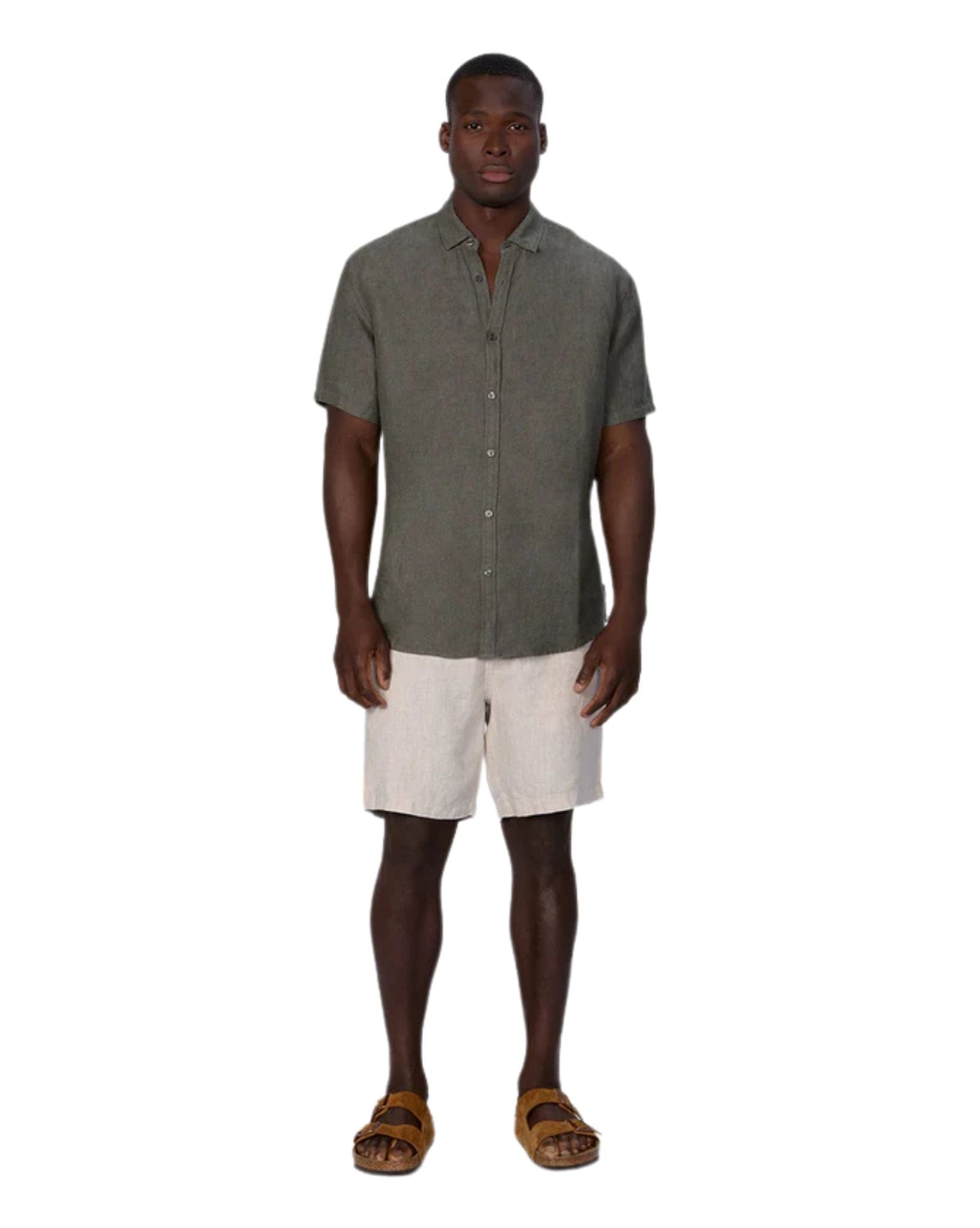 Industrie The Trinidad Linen Blend S/S Shirt