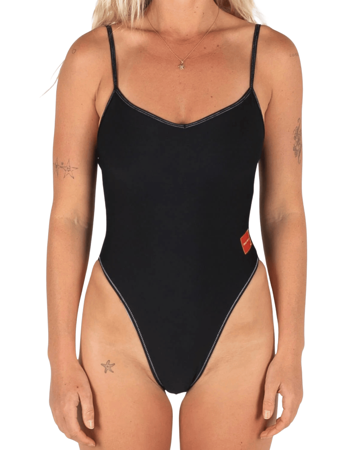 Inner Relm Womens One Piece Inner Relm Meri One Piece - Black