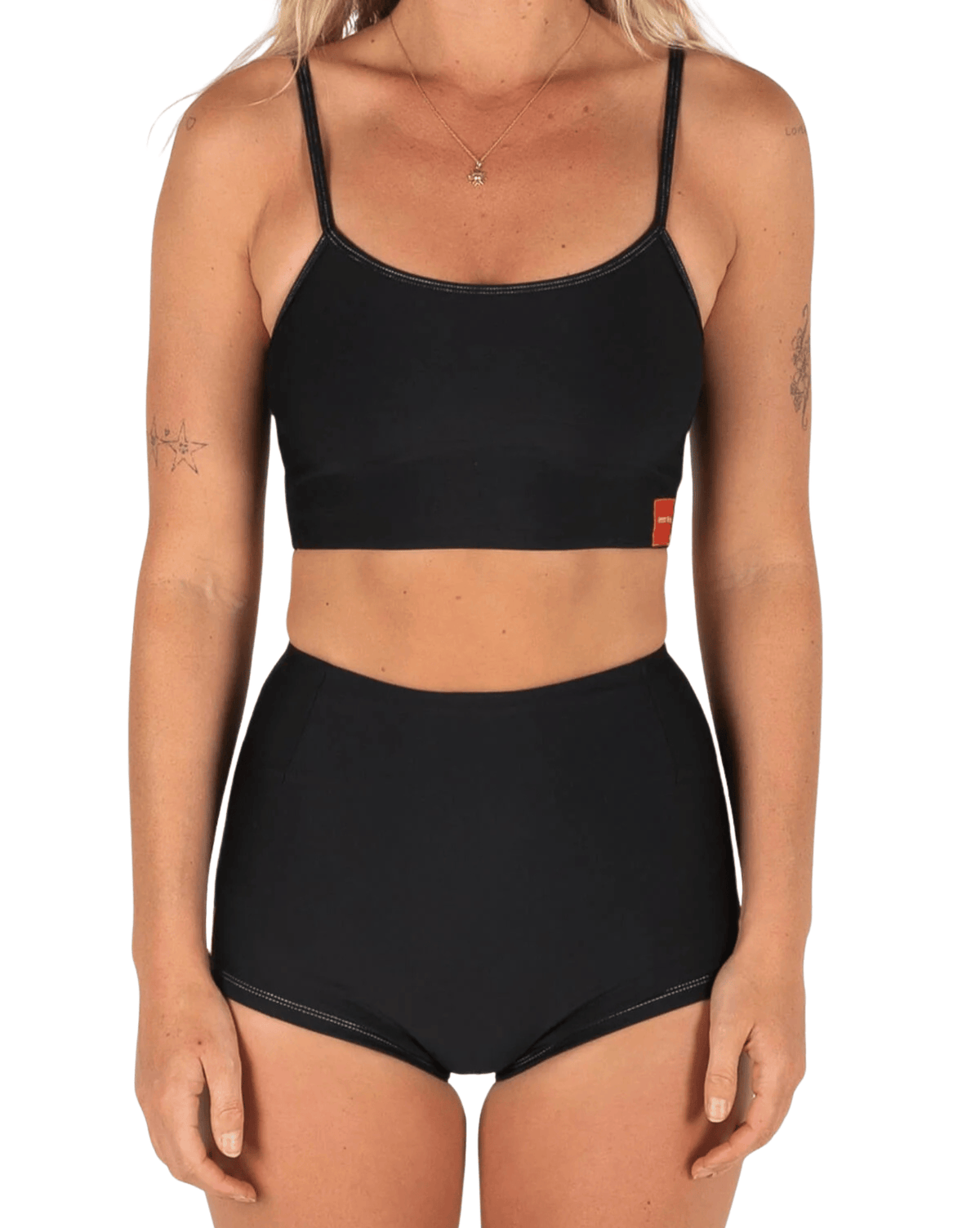 Inner Relm Womens Swim Shorts Inner Relm Confidence Shorts - Black