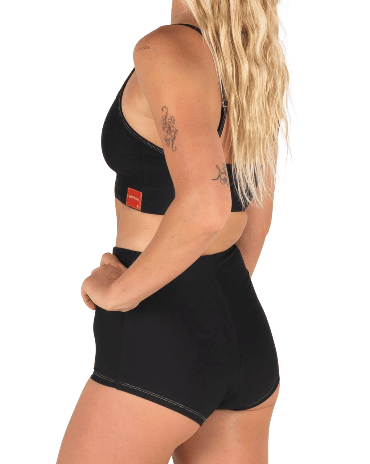Inner Relm Womens Swim Shorts Inner Relm Confidence Shorts - Black