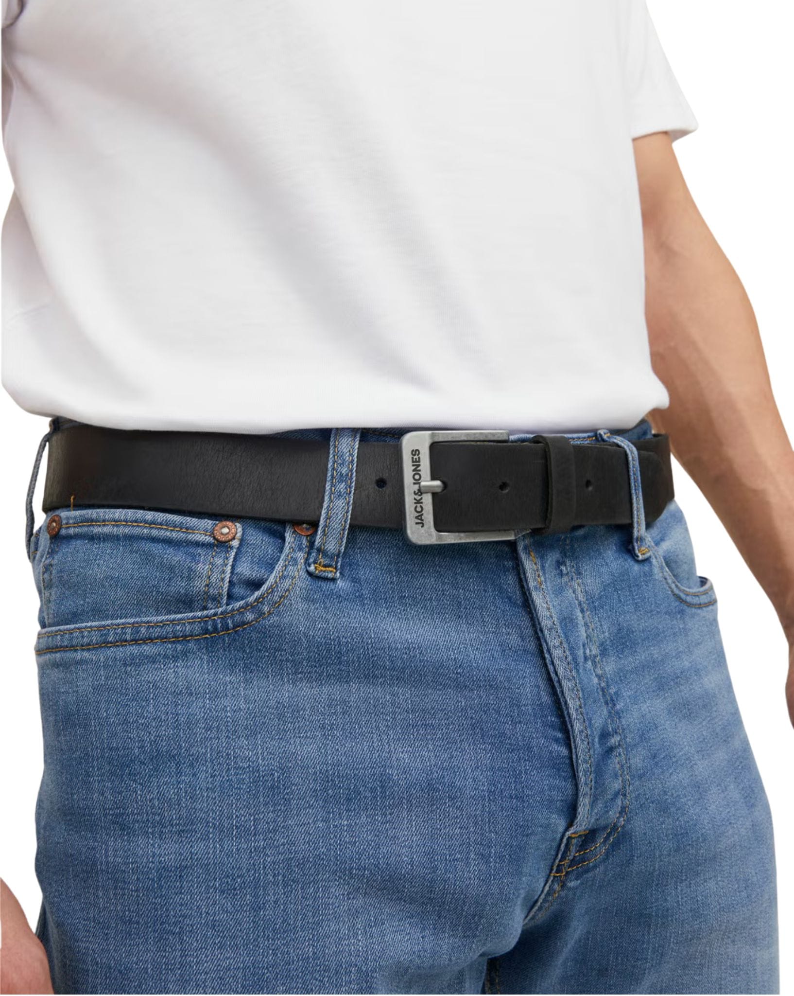 Jack & Jones Jacrock Leather Belt