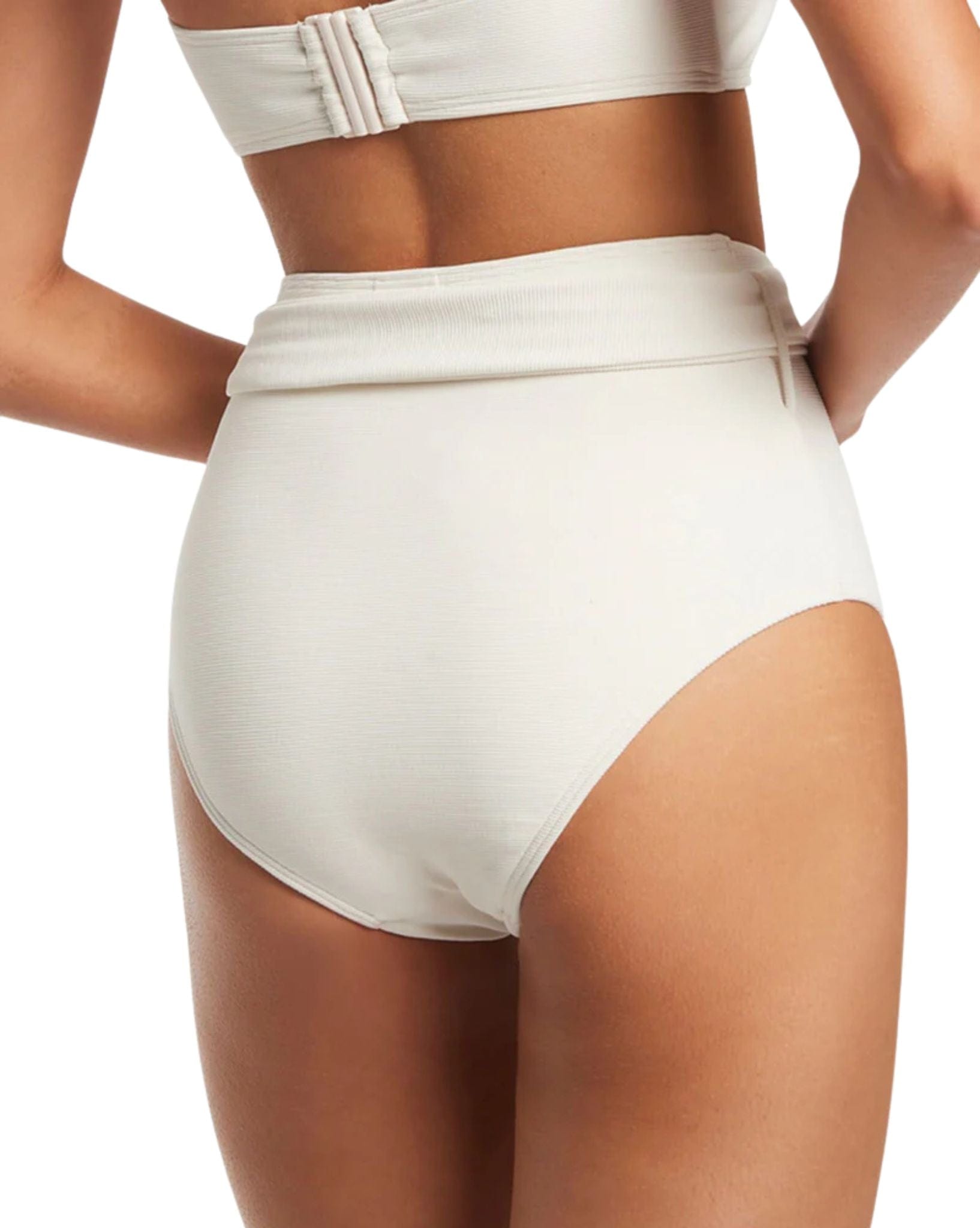 Jets Isla Rib Belted High Waist Pant