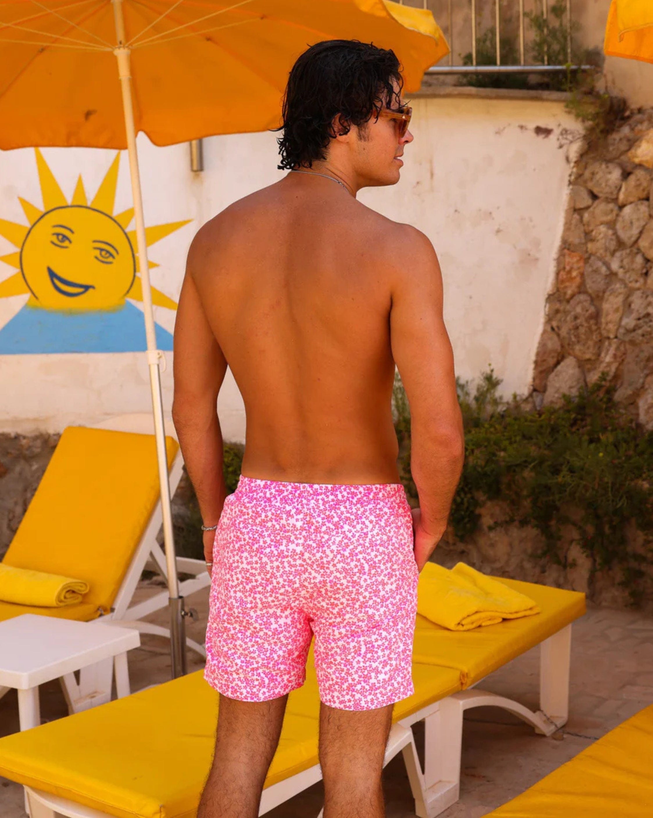 Kulani Kinis Men's Swim Trunks - Lovebug