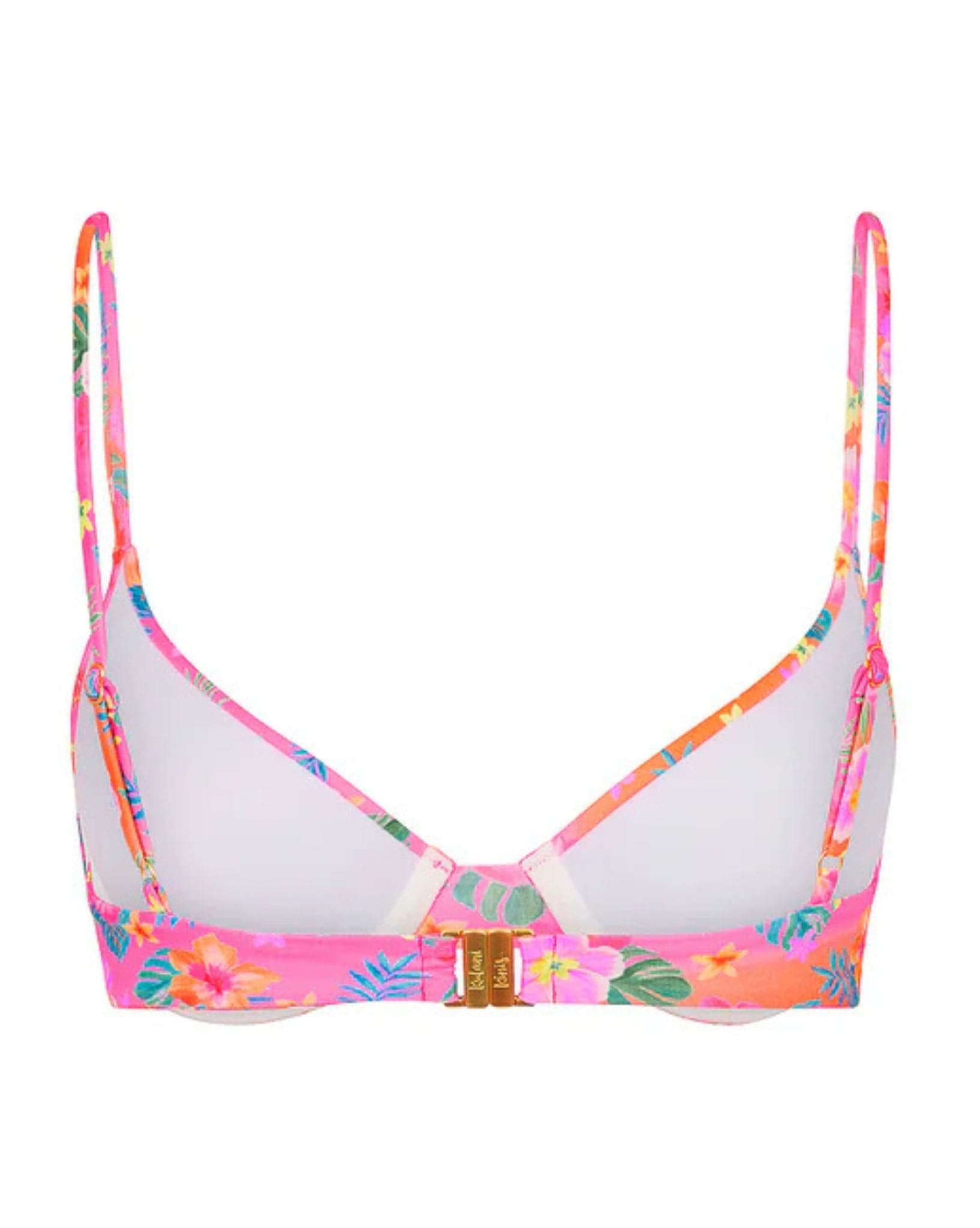 Kulani Kinis Slim Underwire Bra Bikini Top - Summer Glow